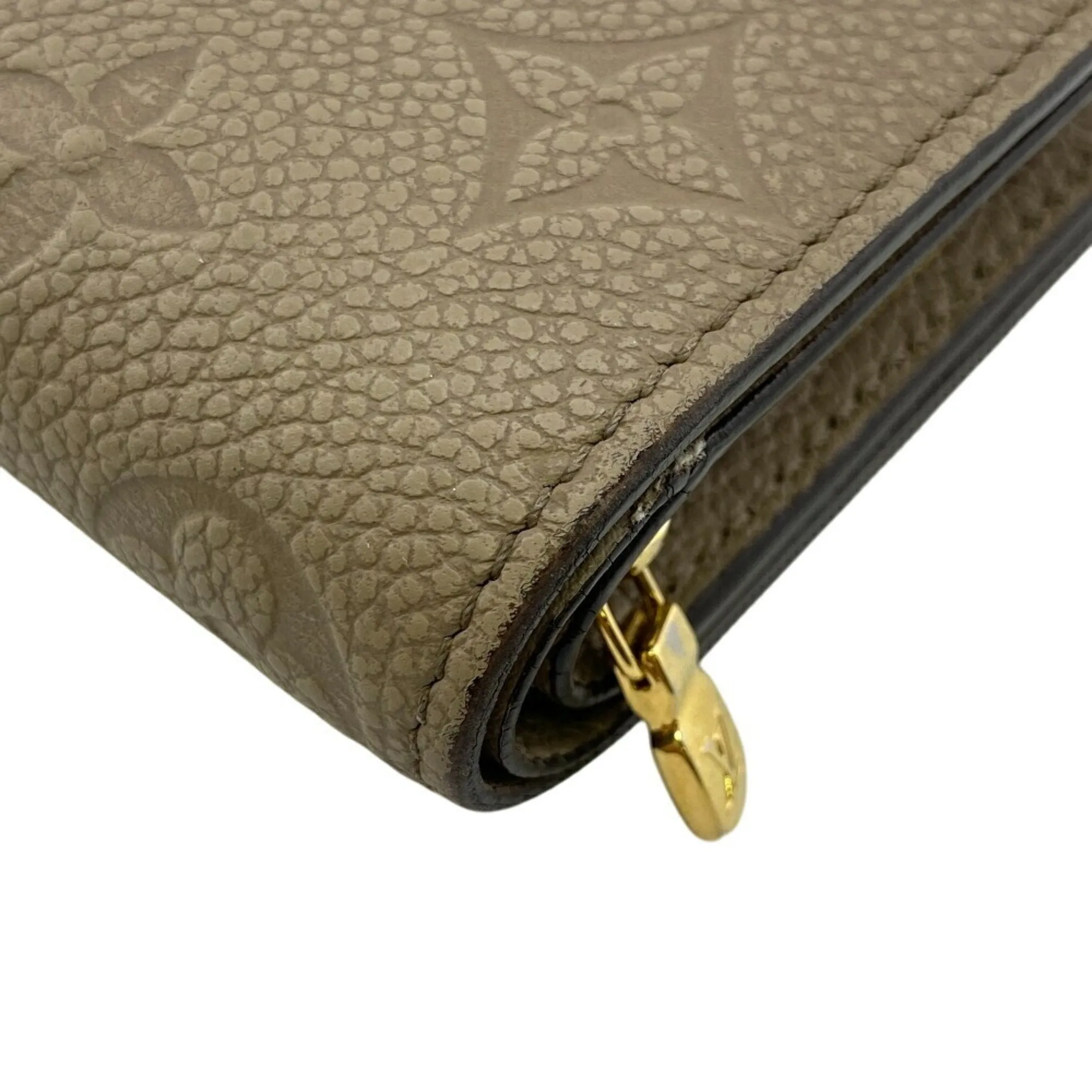 Louis Vuitton Leather Wallet (Tri-Fold) (Pre-Owned)