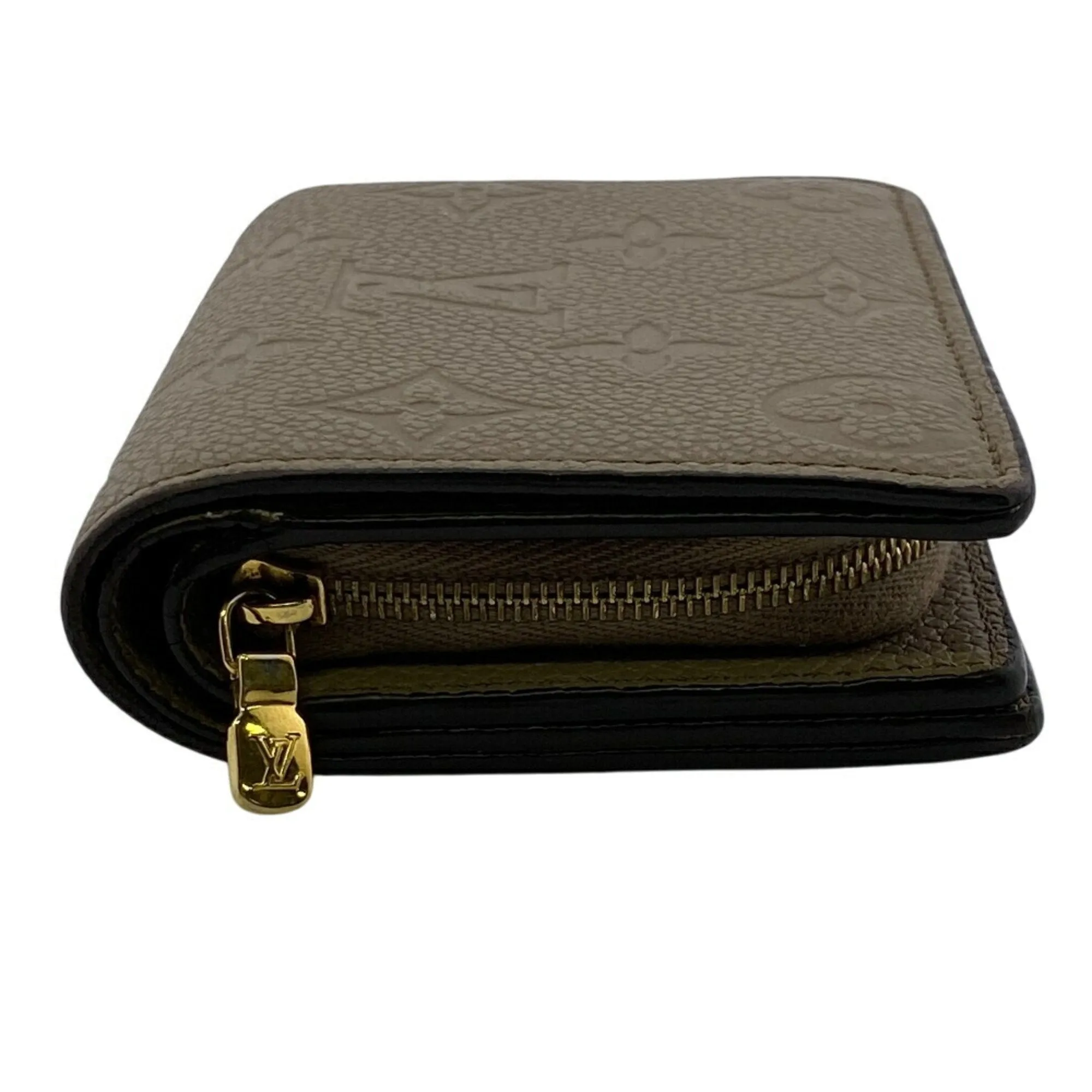 Louis Vuitton Leather Wallet (Tri-Fold) (Pre-Owned)