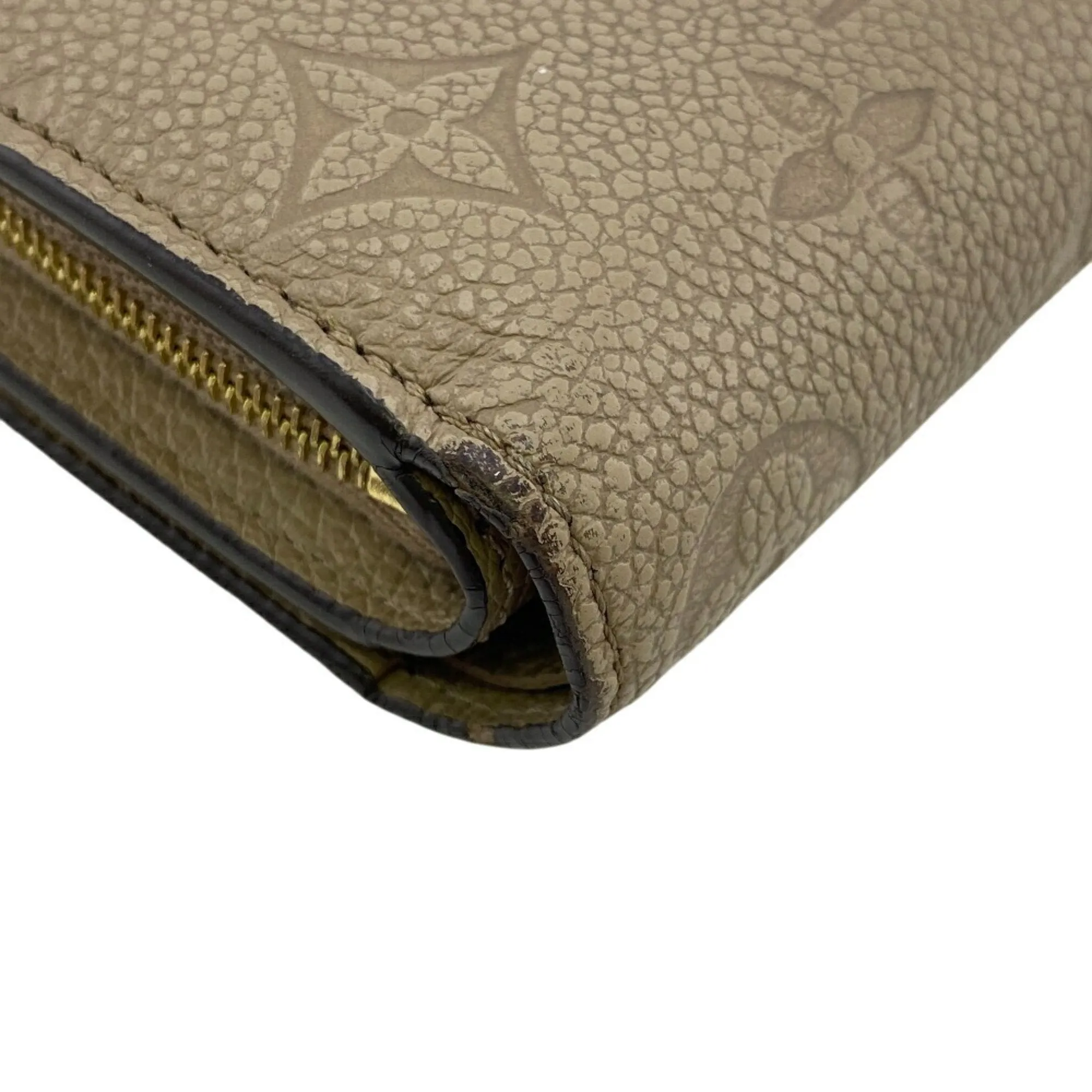 Louis Vuitton Leather Wallet (Tri-Fold) (Pre-Owned)