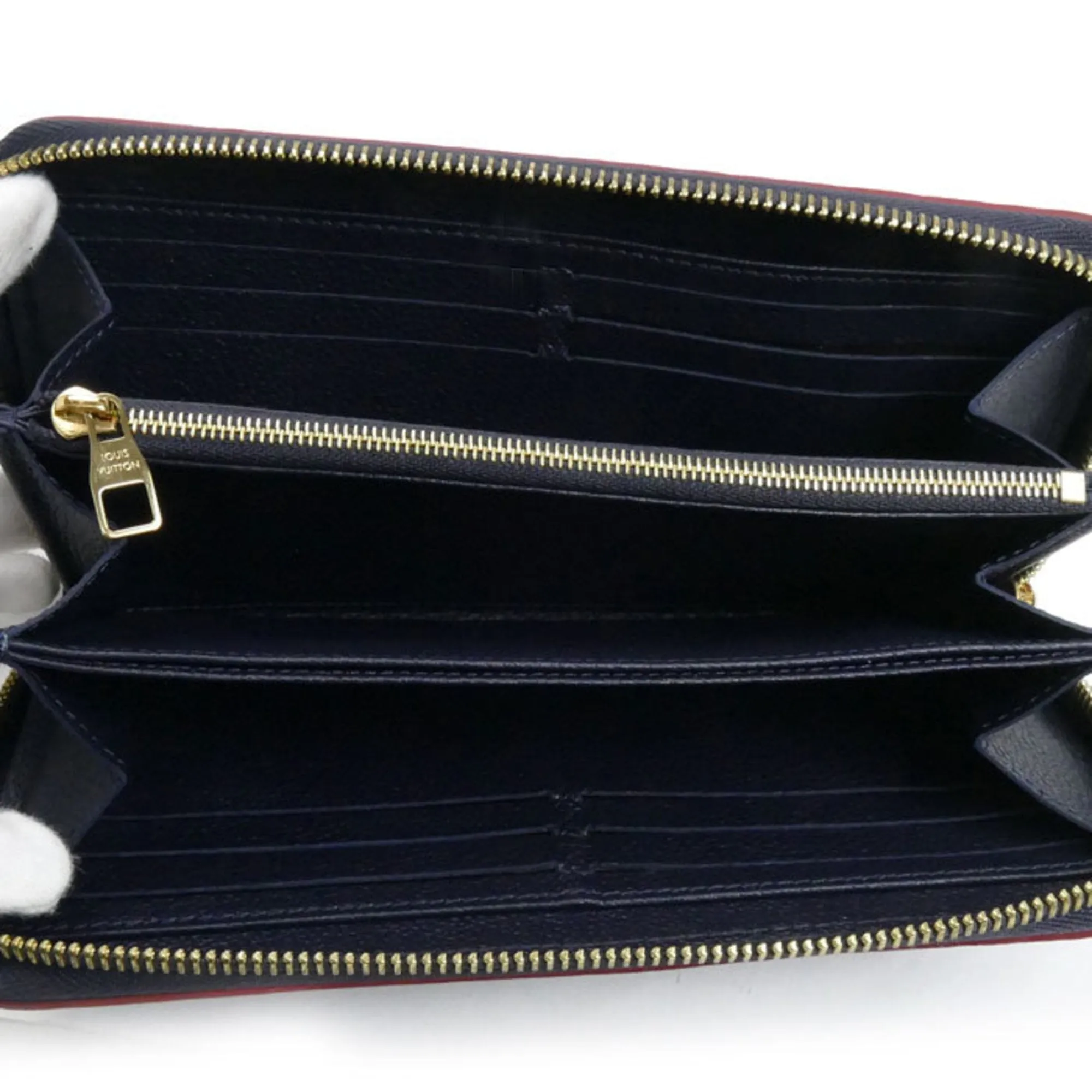 Louis Vuitton Marine Rouge Monogram Empreinte Long Wallet (Bi-Fold) (Pre-Owned)