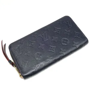 Louis Vuitton Marine Rouge Monogram Empreinte Long Wallet (Bi-Fold) (Pre-Owned)