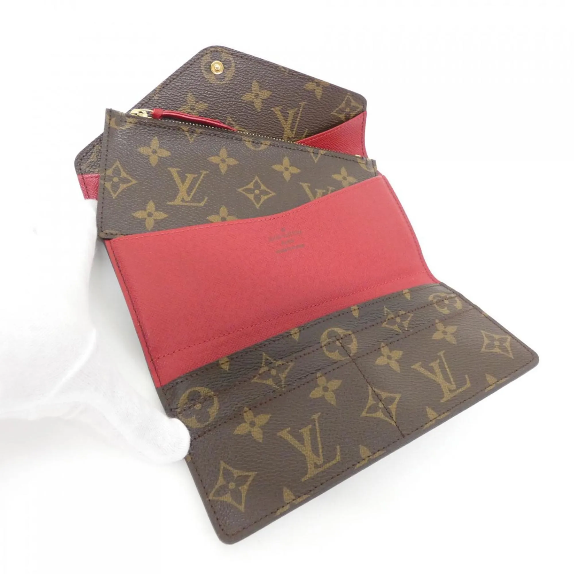 Louis Vuitton Marron Monogram Color Monogram Long Wallet (Bi-Fold) (Pre-Owned)