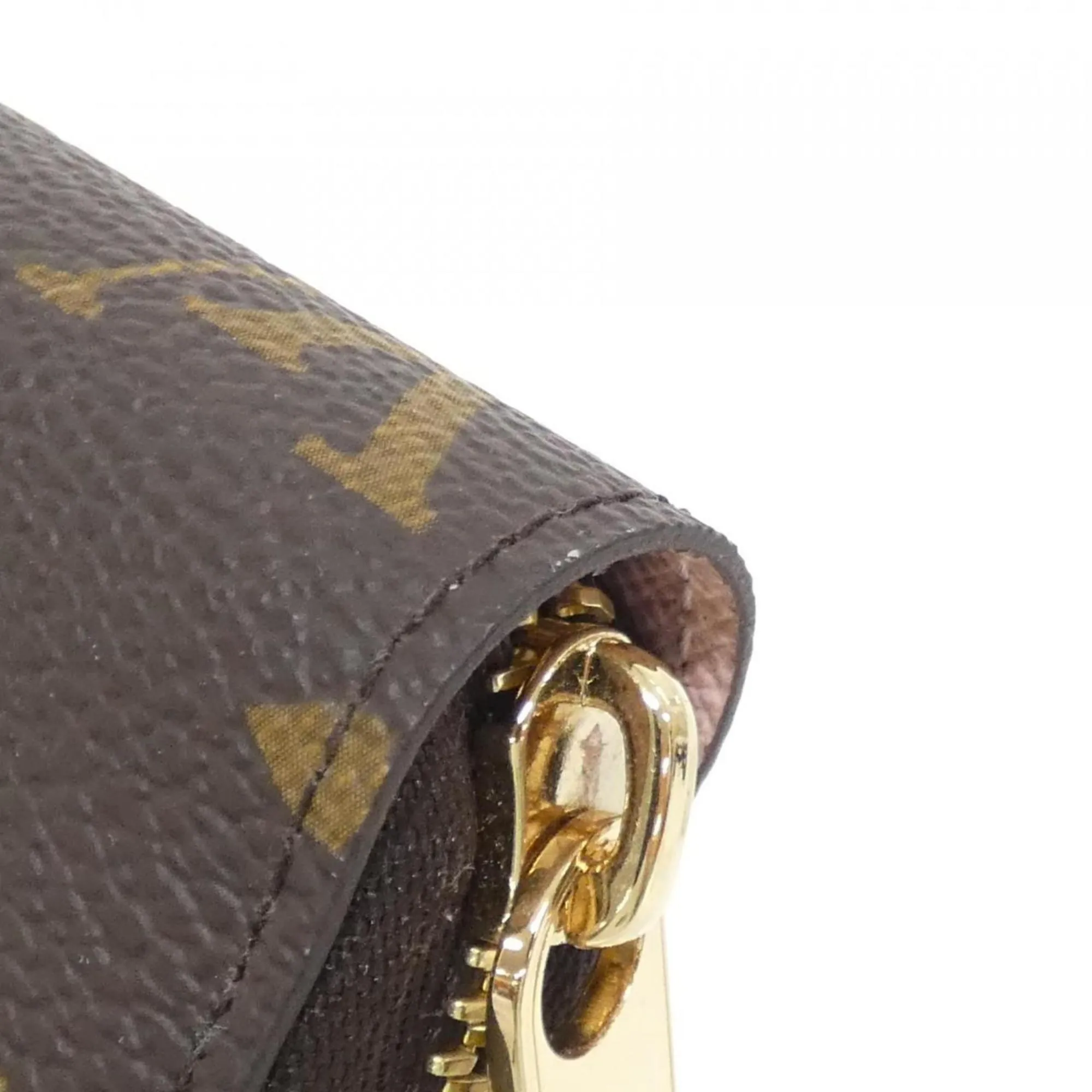 Louis Vuitton Marron Monogram Rose Ballerine Monogram Long Wallet (Bi-Fold) (Pre-Owned)