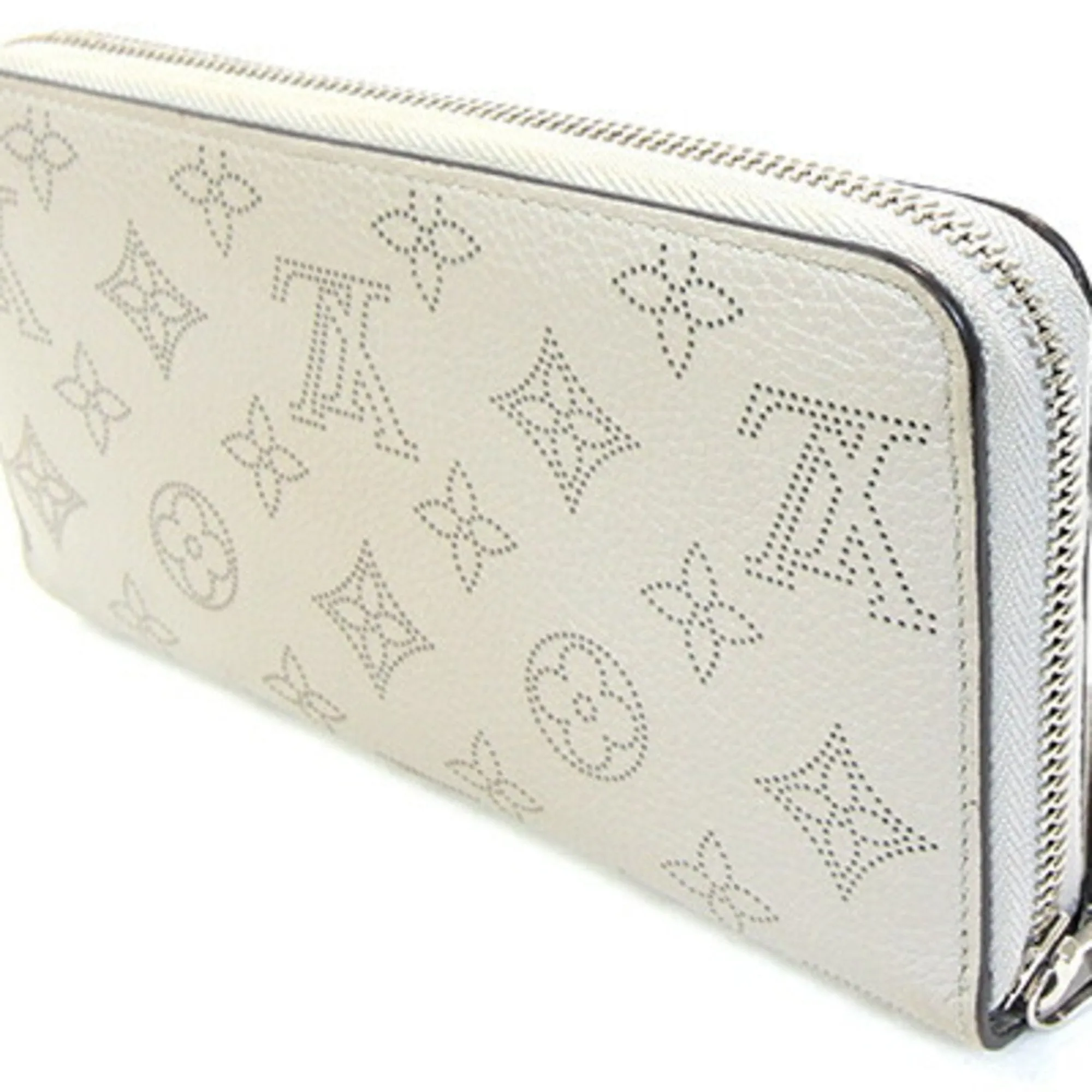 Louis Vuitton Metallic Mahina Leather Long Wallet (Bi-Fold) (Pre-Owned)