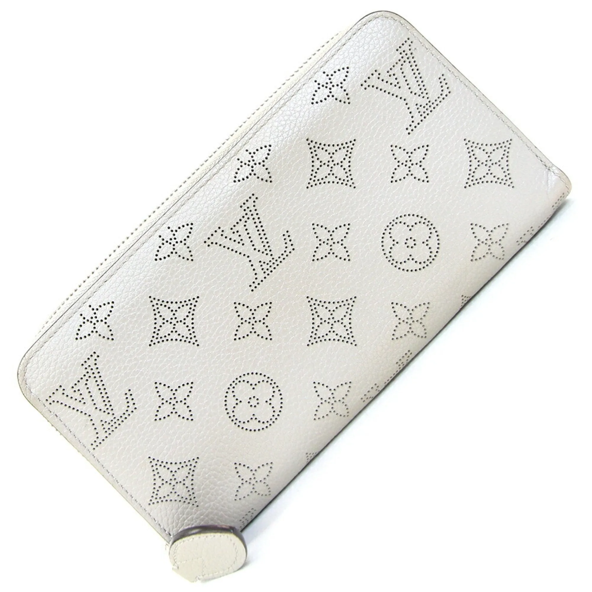 Louis Vuitton Metallic Mahina Leather Long Wallet (Bi-Fold) (Pre-Owned)