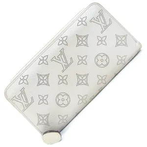 Louis Vuitton Metallic Mahina Leather Long Wallet (Bi-Fold) (Pre-Owned)