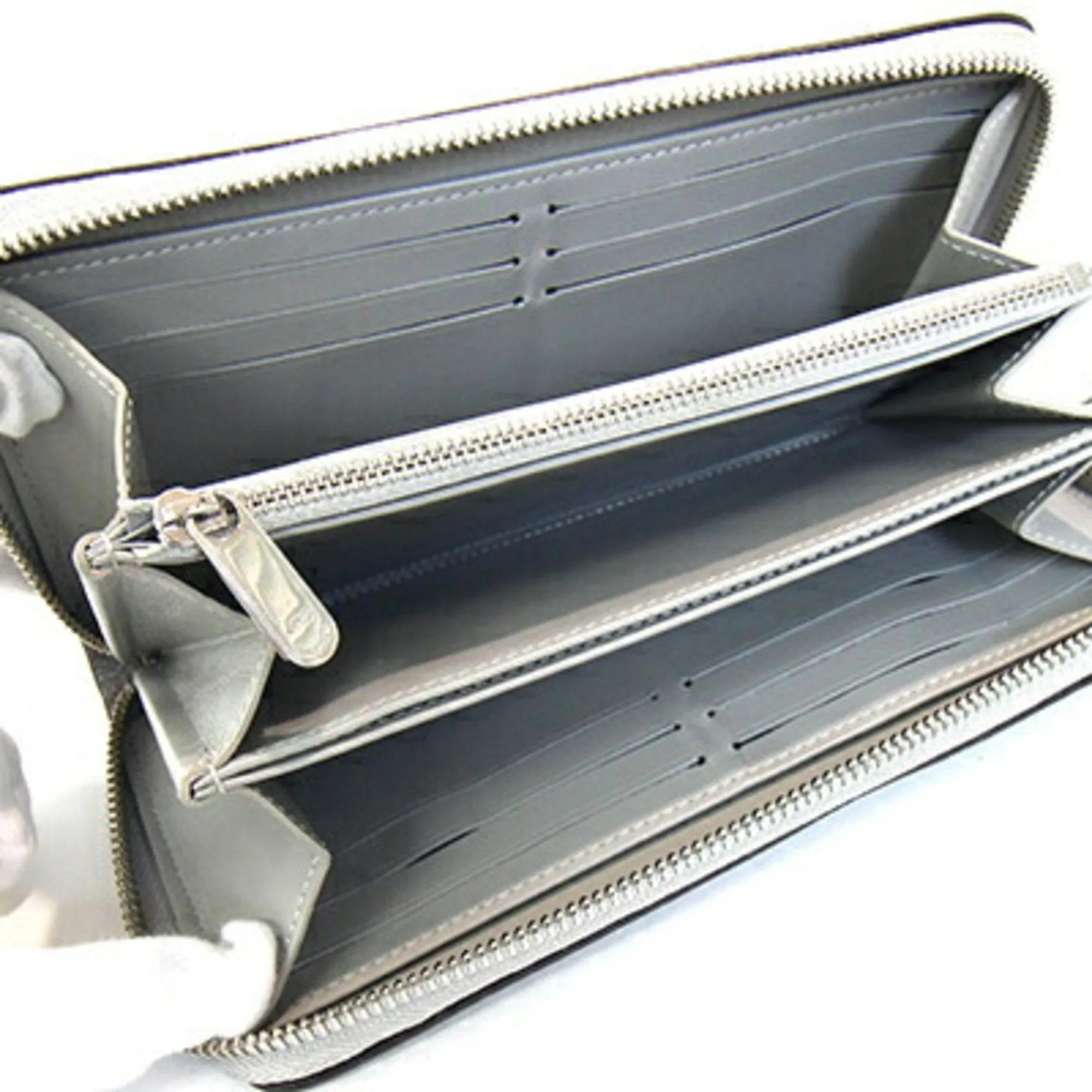 Louis Vuitton Metallic Mahina Leather Long Wallet (Bi-Fold) (Pre-Owned)