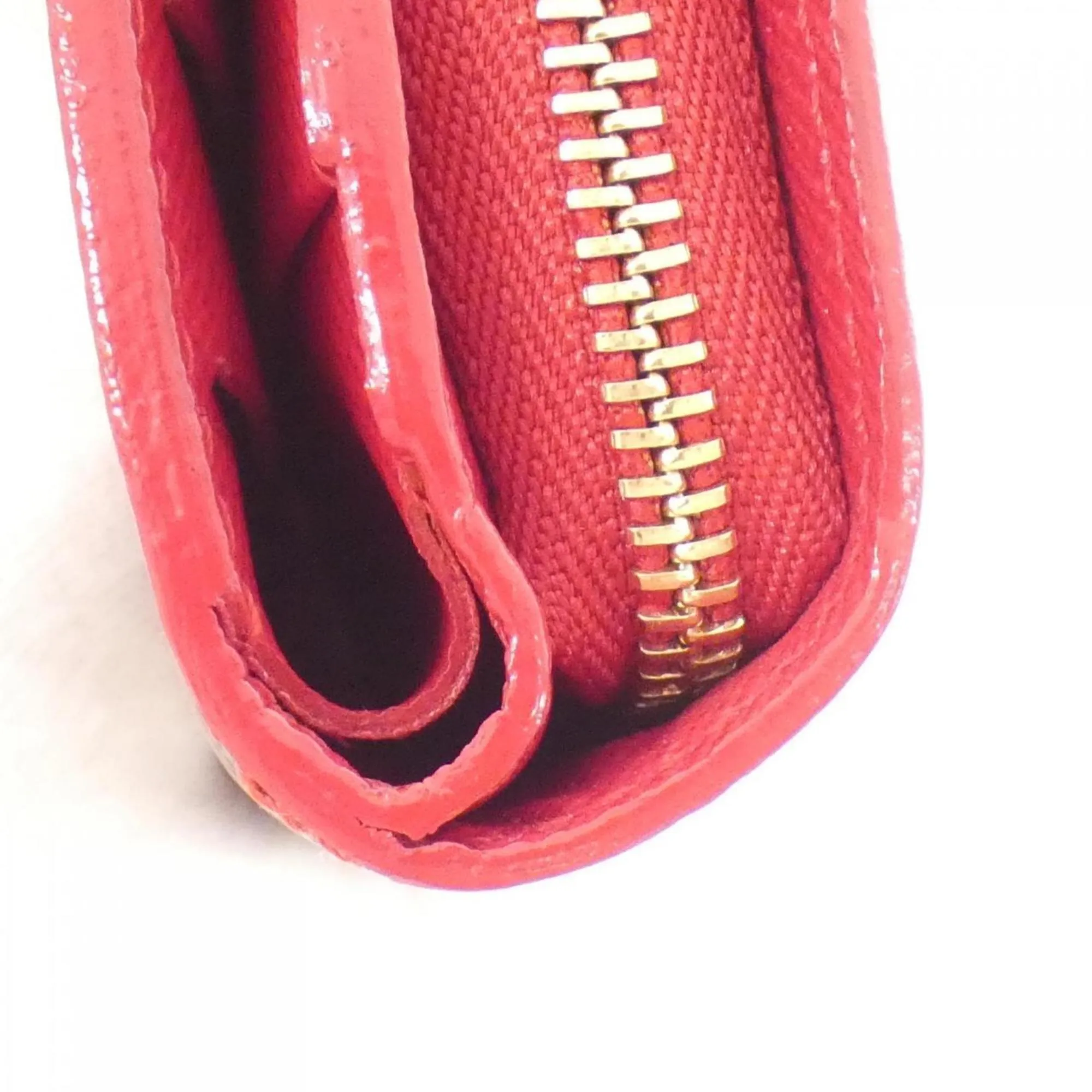 Louis Vuitton Monogram Cherry Marron Monogram Cherry Rouge Canvas Coin Purse/Coin Case (Pre-Owned)