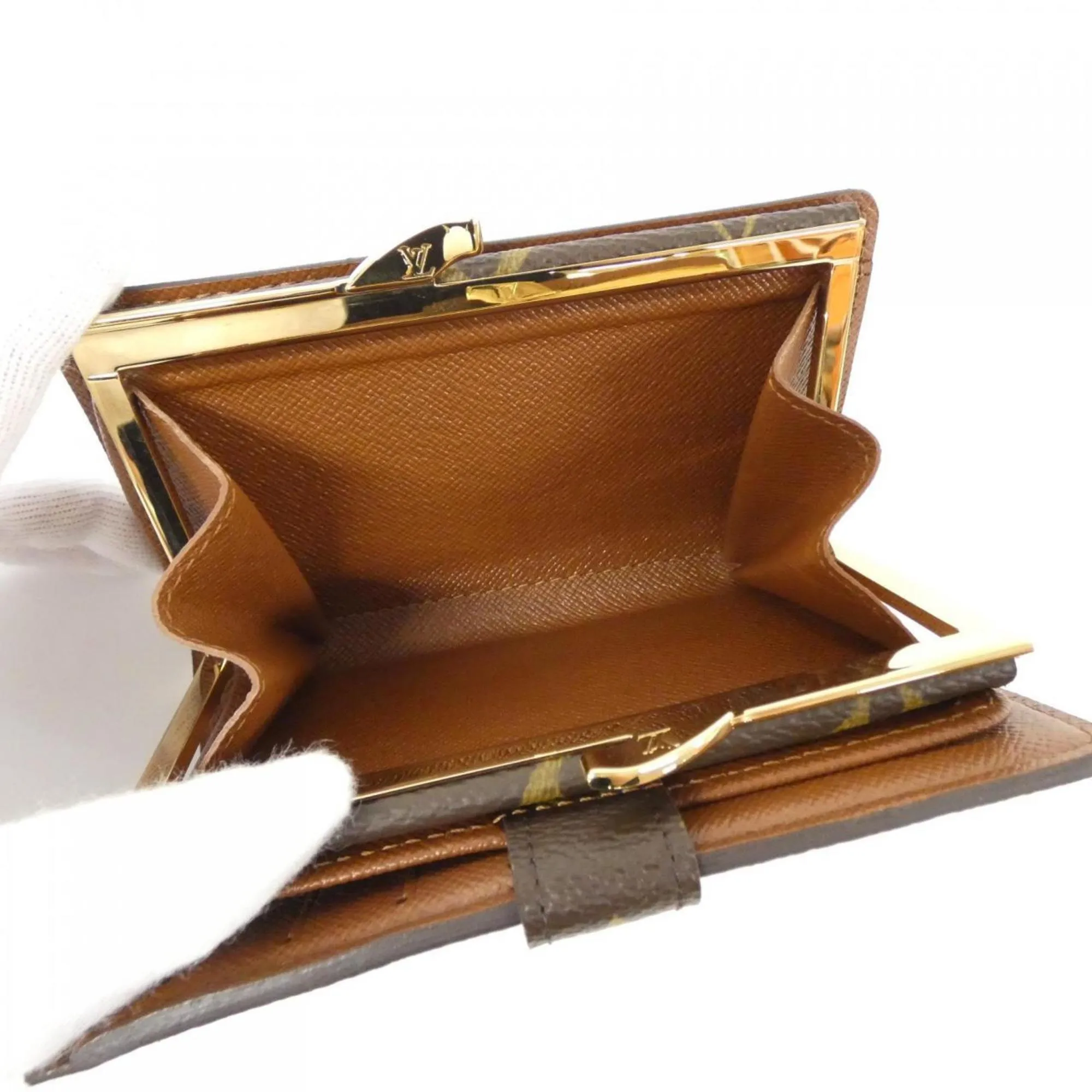 Louis Vuitton Monogram Coated Canvas Wallet (Bi-Fold) (Pre-Owned)