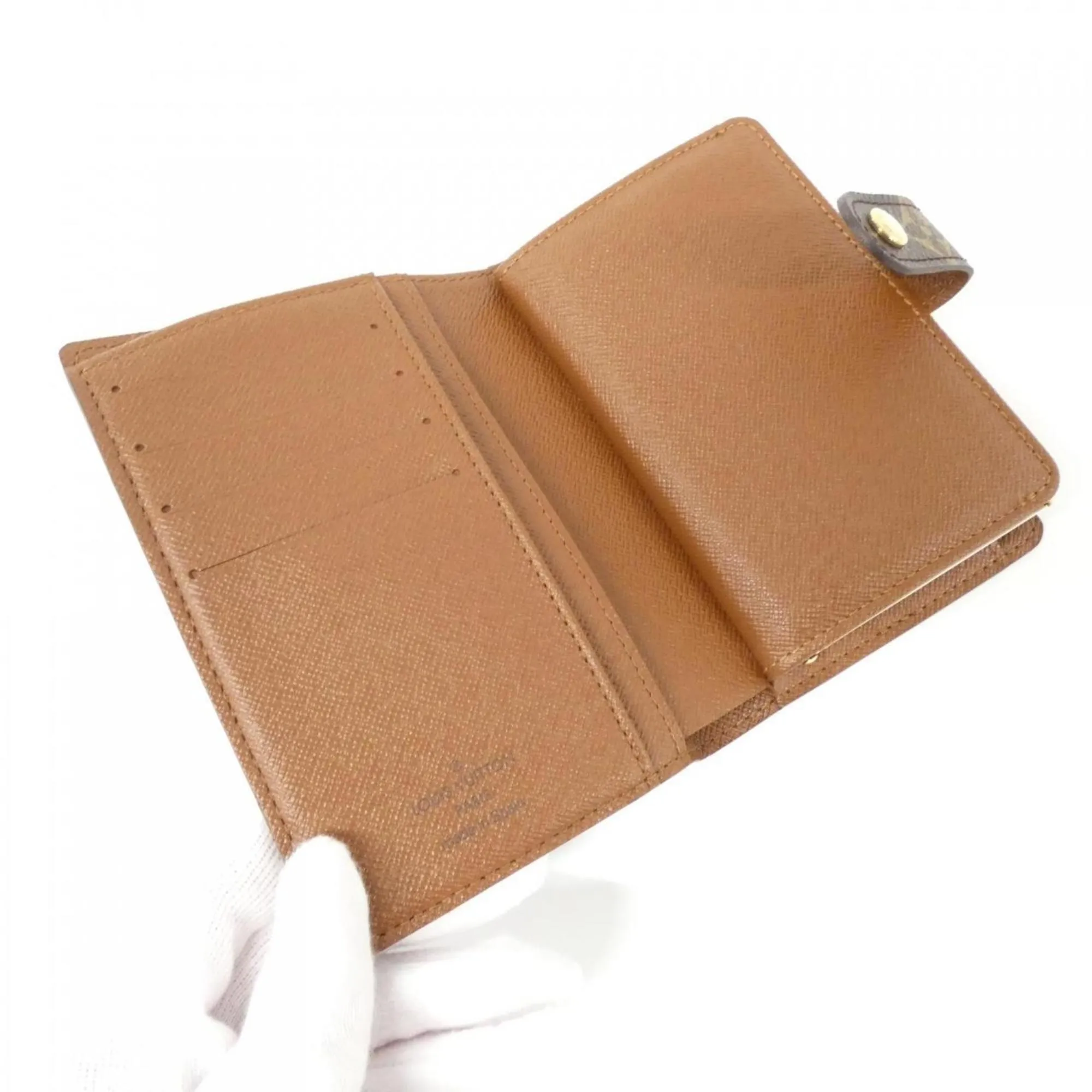 Louis Vuitton Monogram Coated Canvas Wallet (Bi-Fold) (Pre-Owned)