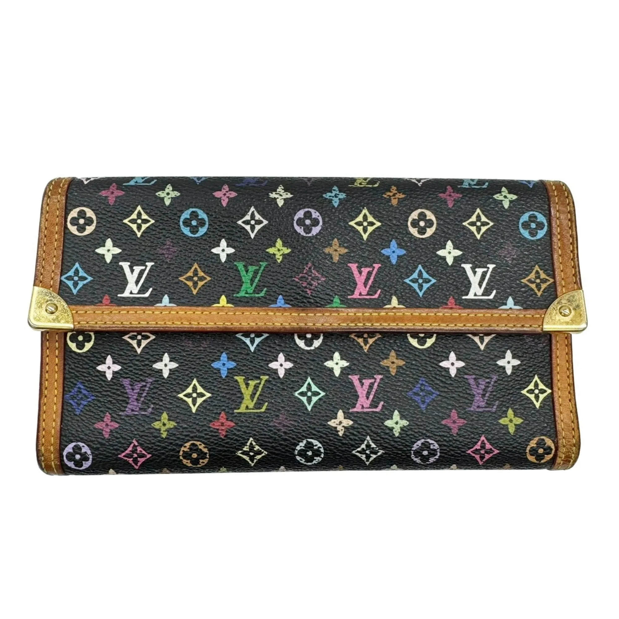 Louis Vuitton  Monogram colore Long Wallet (Bi-Fold) (Pre-Owned)