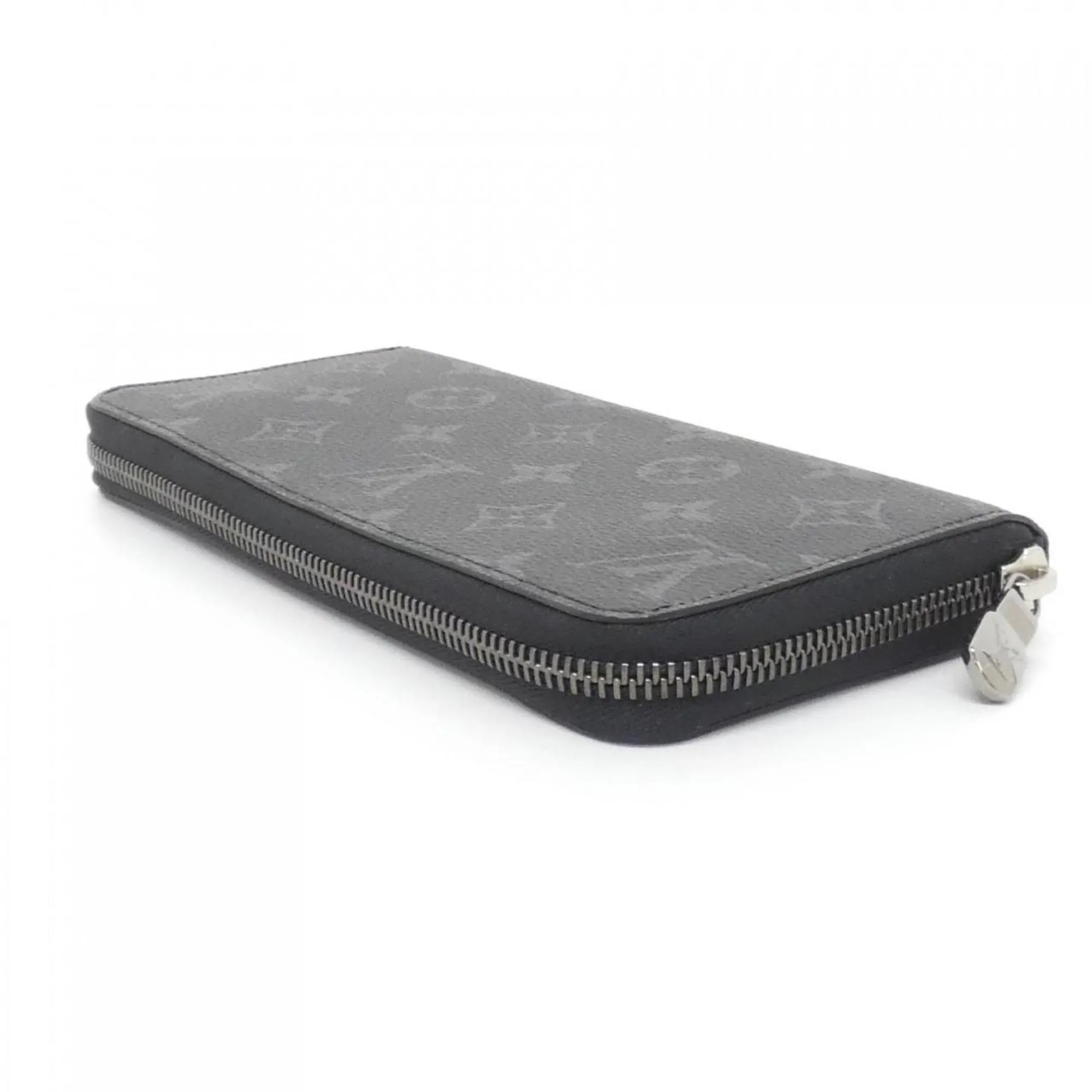 Louis Vuitton Monogram Eclipse Coated Canvas Long Wallet (Bi-Fold) (Pre-Owned)