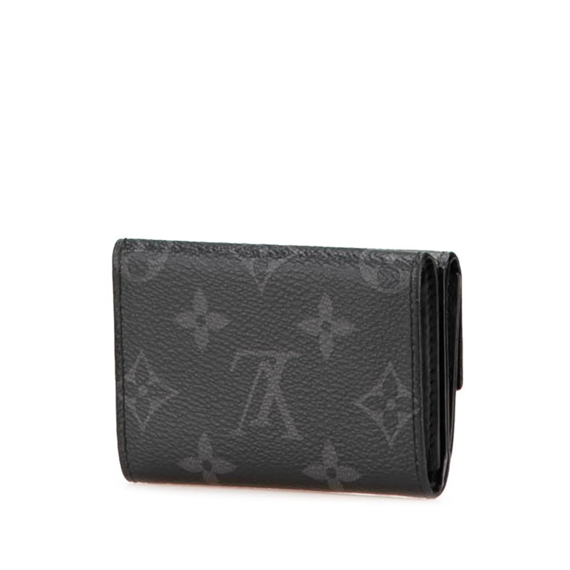 Louis Vuitton Monogram Eclipse  Monogram Eclipse Leather Bill Wallet (Tri-Fold) (Pre-Owned)