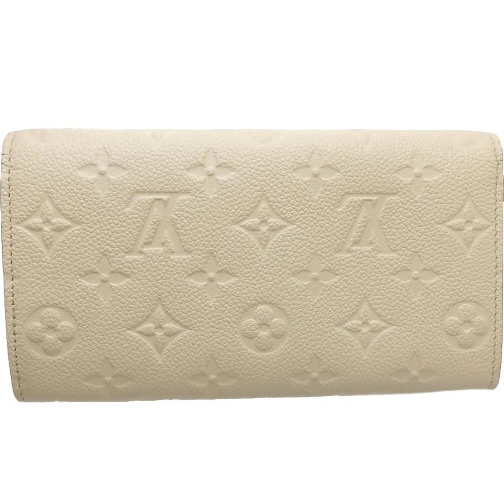 Louis Vuitton Monogram Empreinte Leather Long Wallet (Bi-Fold) (Pre-Owned)