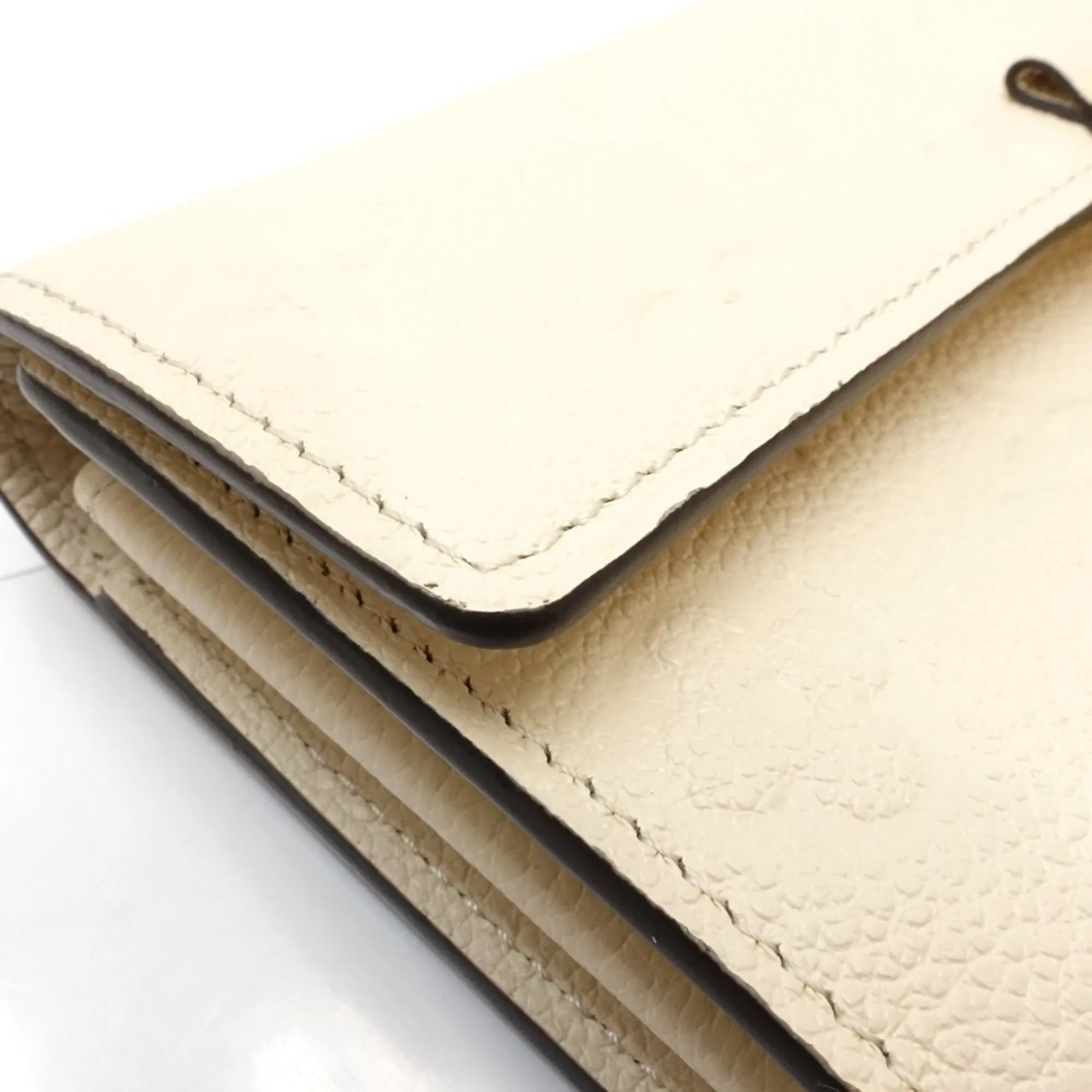 Louis Vuitton Monogram Empreinte Leather Long Wallet (Bi-Fold) (Pre-Owned)
