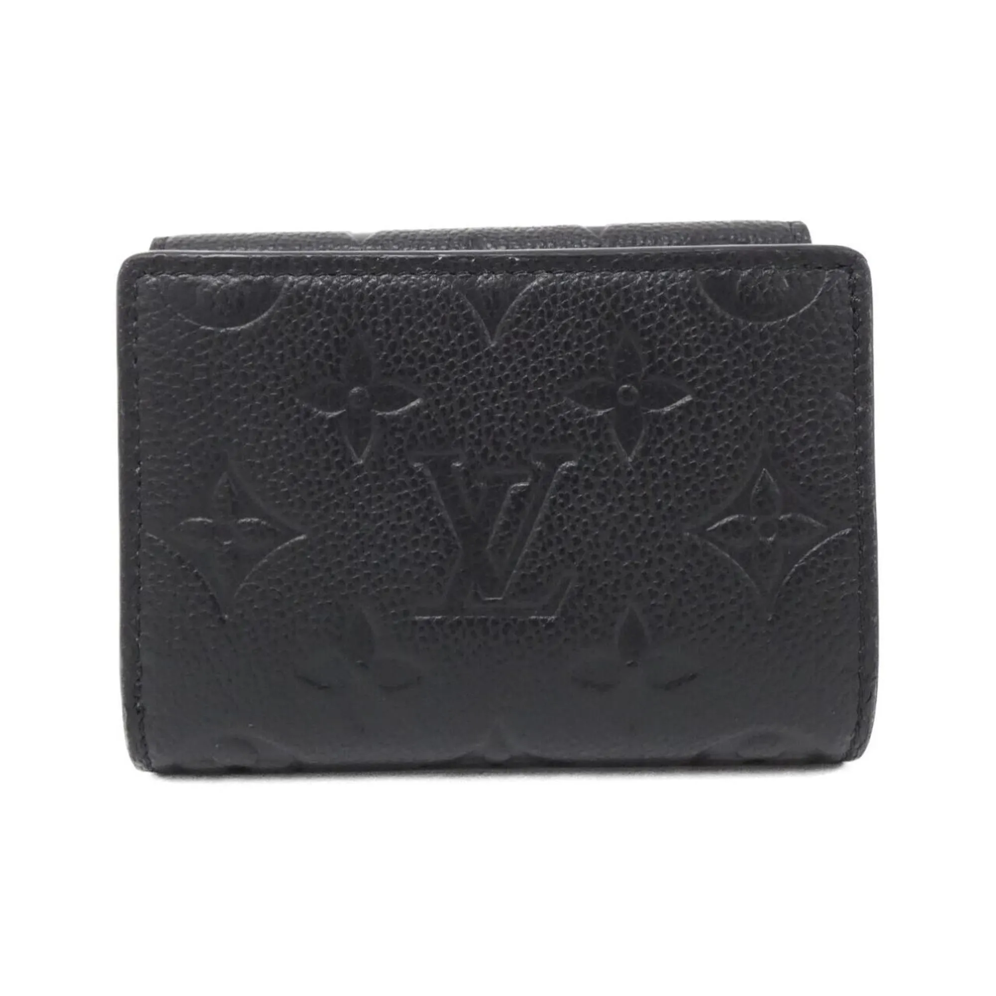 Louis Vuitton Monogram Empreinte Leather Wallet (Tri-Fold) (Pre-Owned)