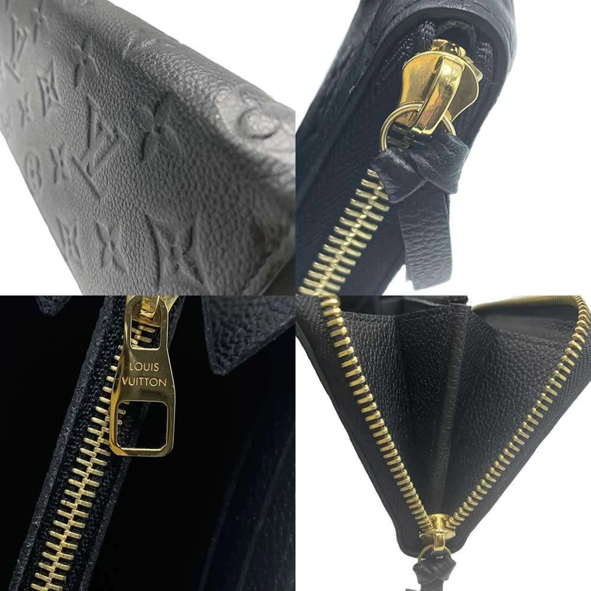 Louis Vuitton Monogram Empreinte Long Wallet (Bi-Fold) (Pre-Owned)