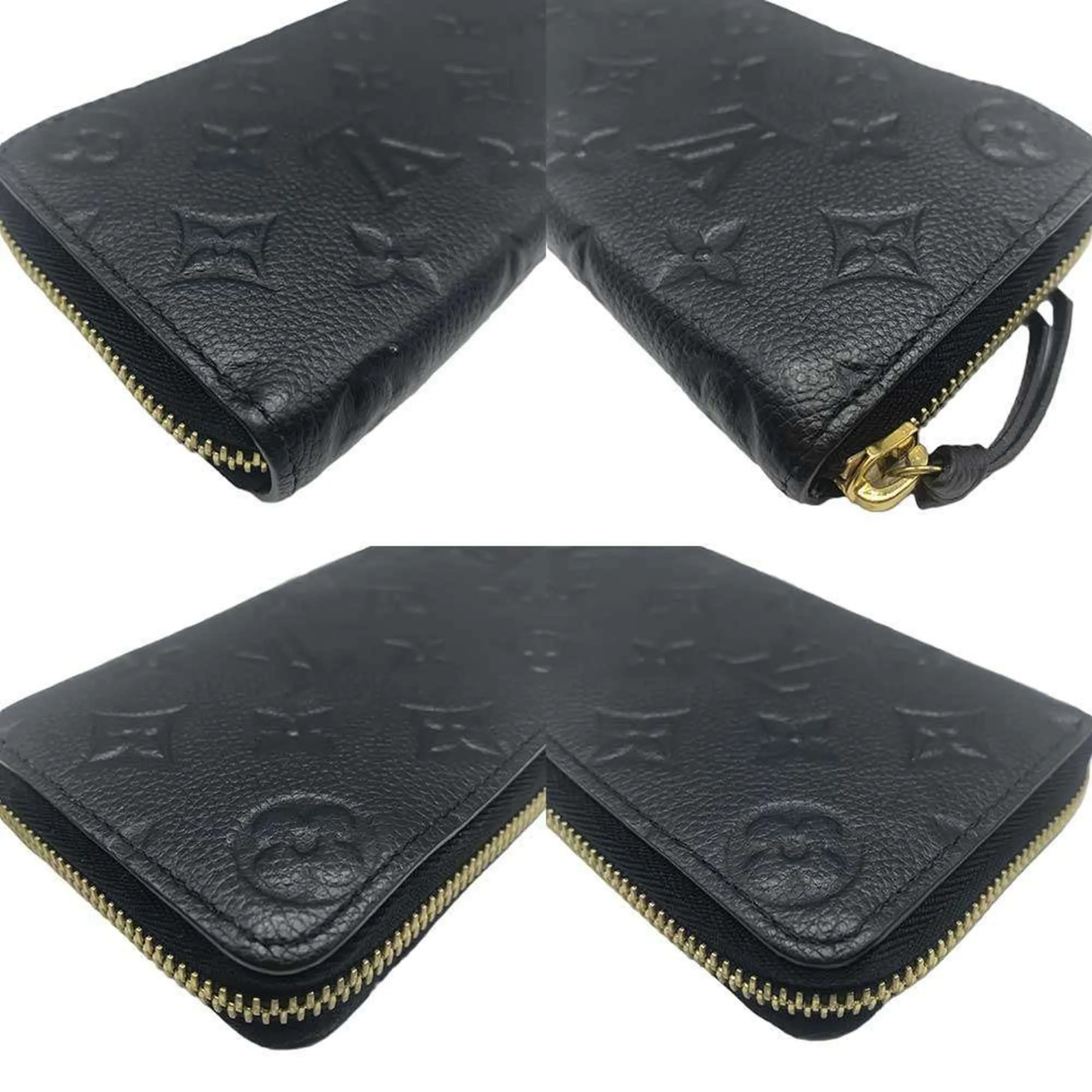Louis Vuitton Monogram Empreinte Long Wallet (Bi-Fold) (Pre-Owned)