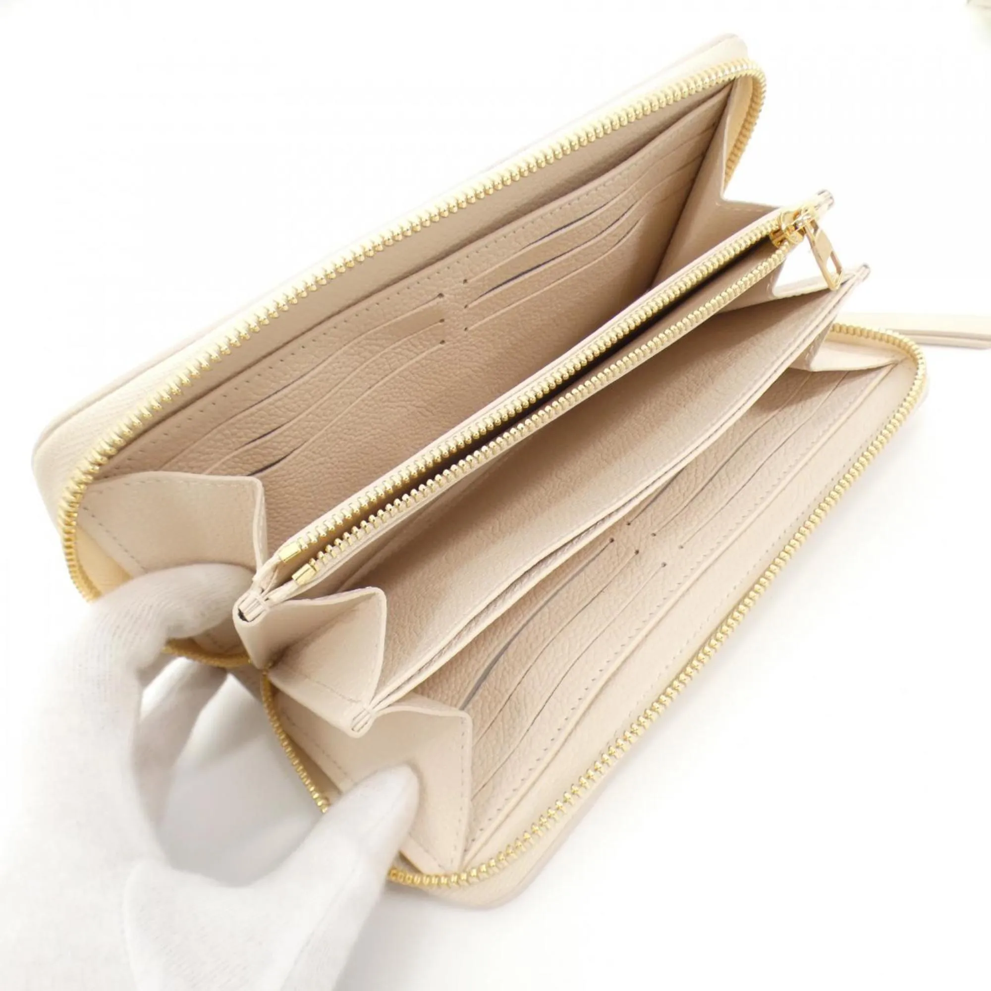 Louis Vuitton Monogram Empreinte Long Wallet (Bi-Fold) (Pre-Owned)