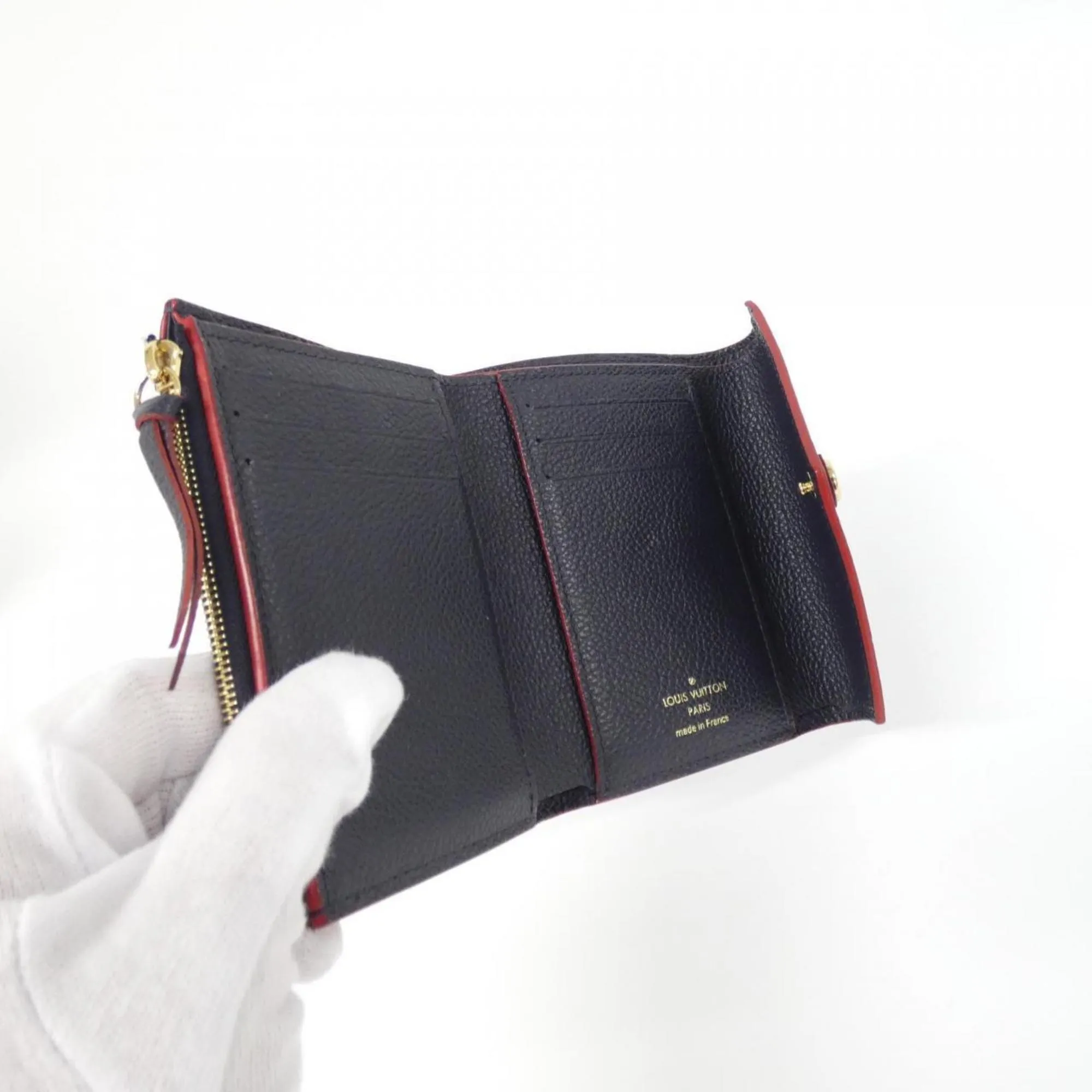 Louis Vuitton Monogram Empreinte Wallet (Tri-Fold) (Pre-Owned)
