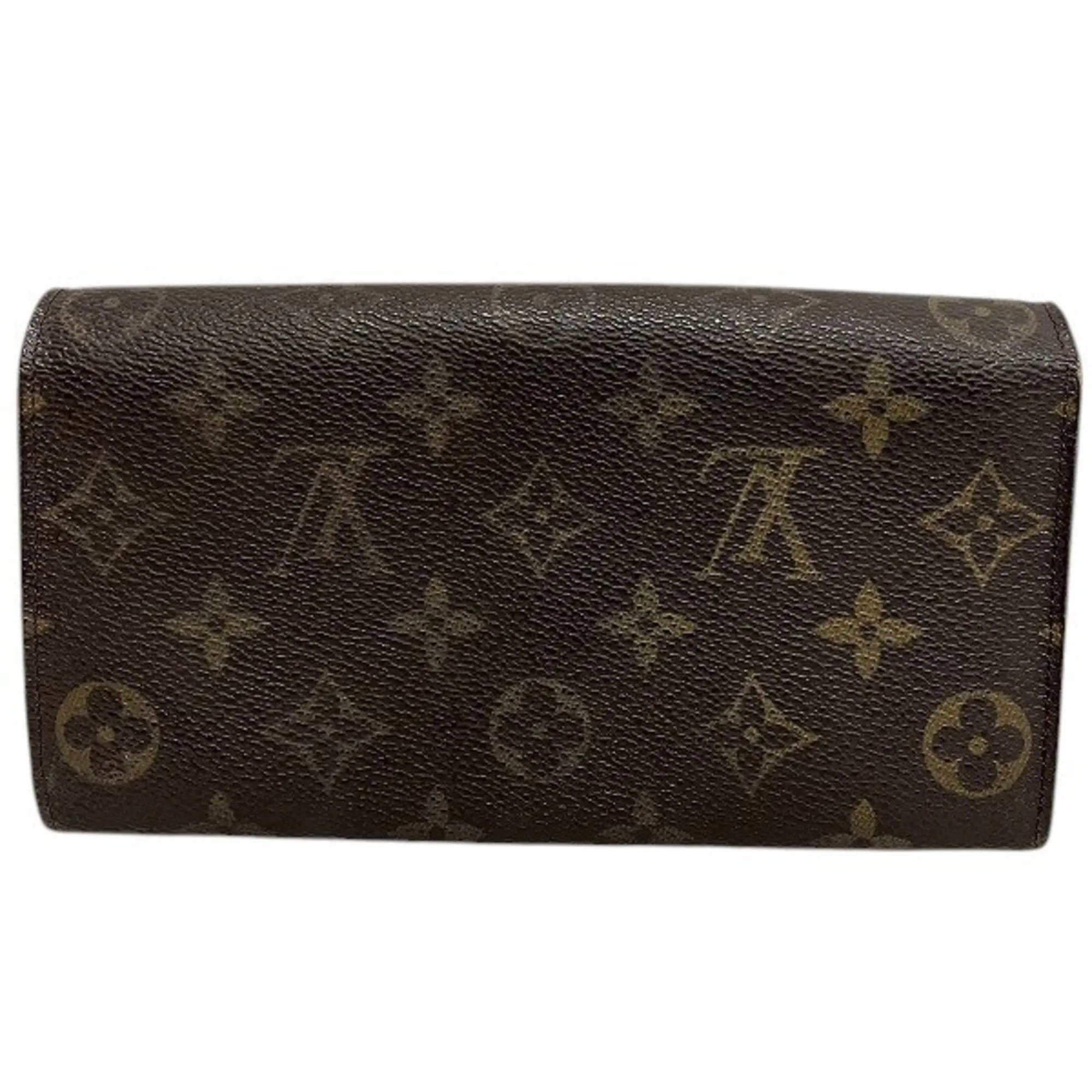 Louis Vuitton Monogram Long Wallet (Tri-Fold) (Pre-Owned)