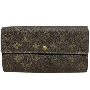 Louis Vuitton Monogram Long Wallet (Tri-Fold) (Pre-Owned)