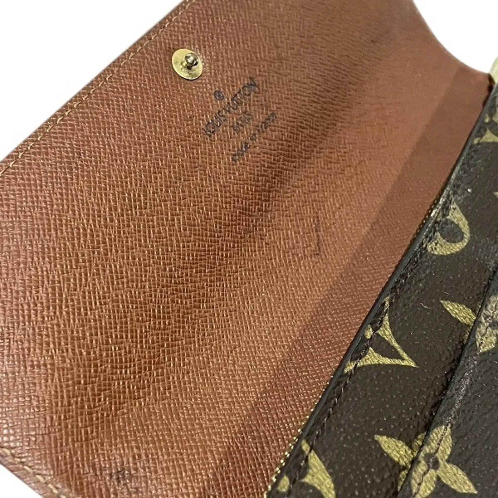 Louis Vuitton Monogram Long Wallet (Tri-Fold) (Pre-Owned)