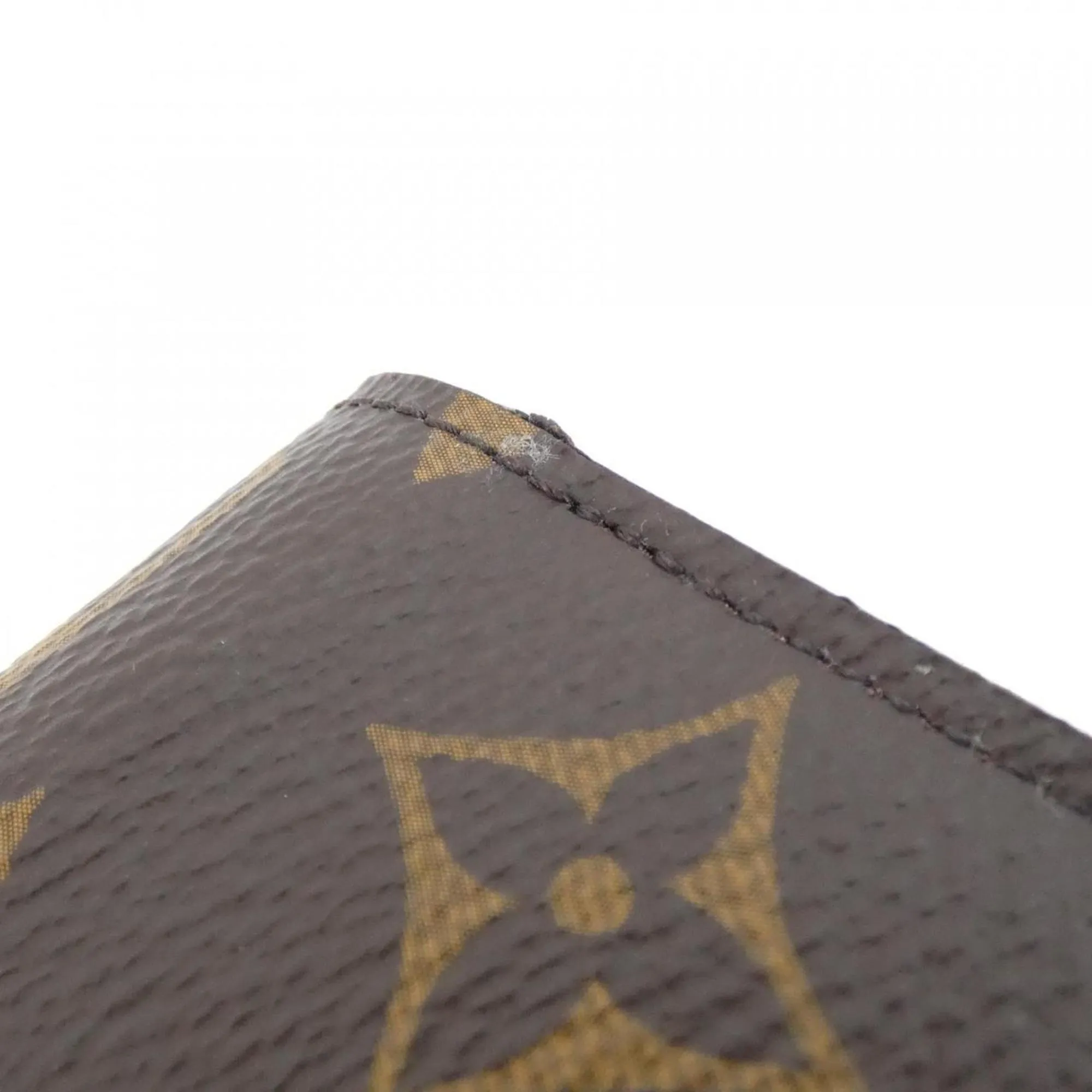 Louis Vuitton Monogram Marron Rose Ballerine Coated Canvas Long Wallet (Bi-Fold) (Pre-Owned)