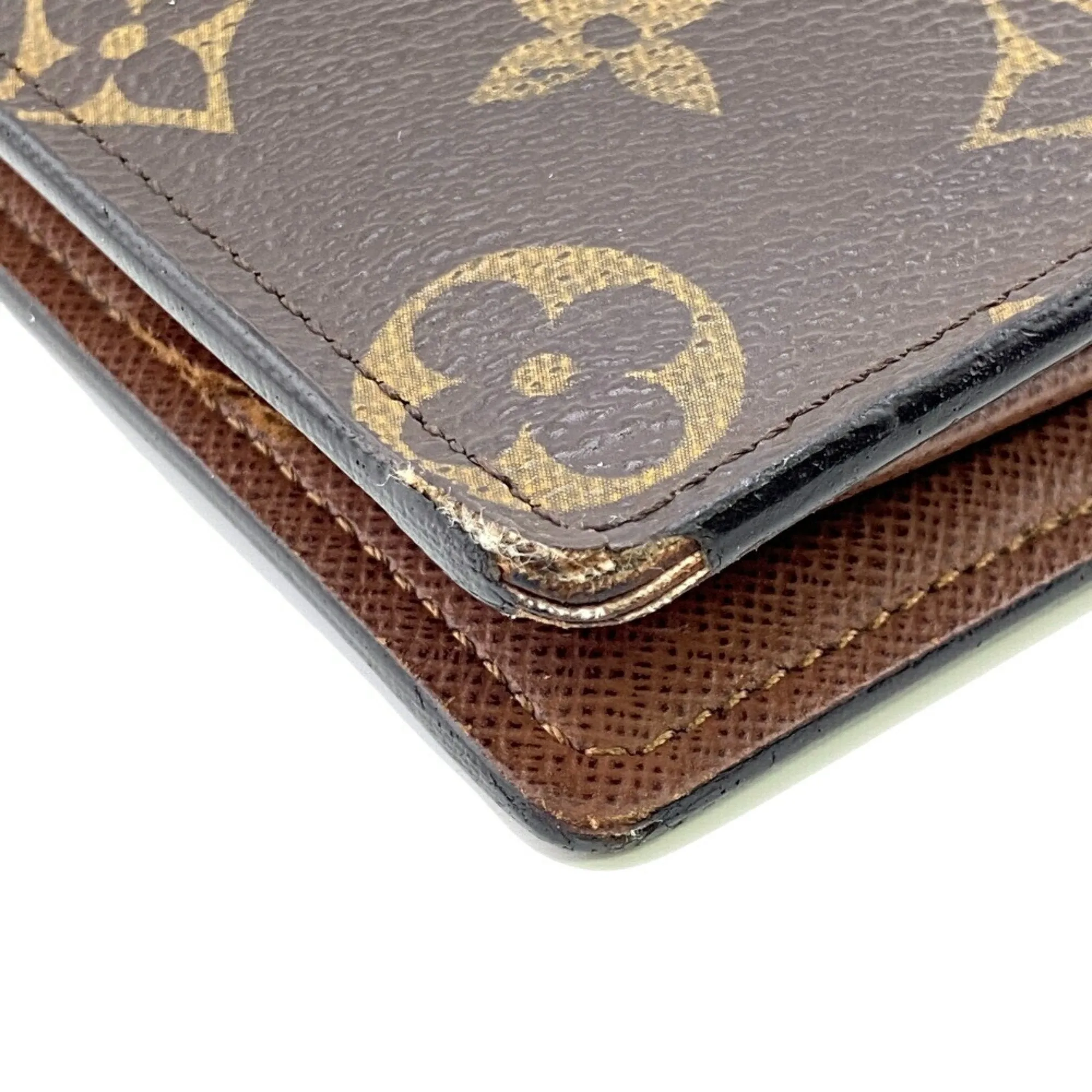 Louis Vuitton Monogram Monogram Long Wallet (Bi-Fold) (Pre-Owned)