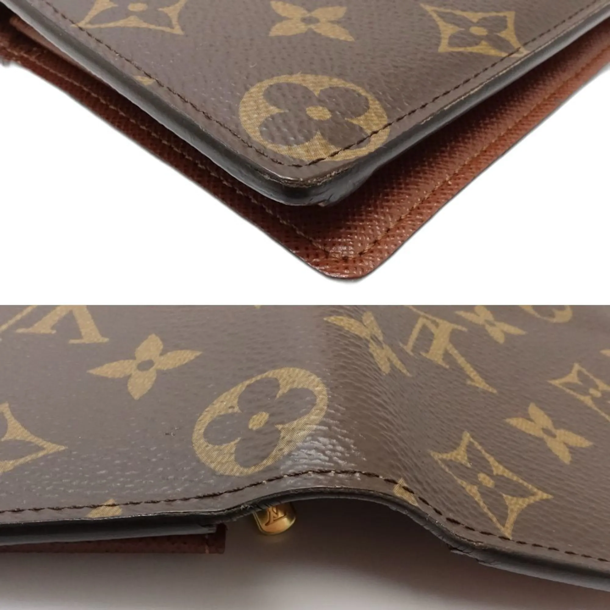 Louis Vuitton Monogram Monogram Long Wallet (Bi-Fold) (Pre-Owned)