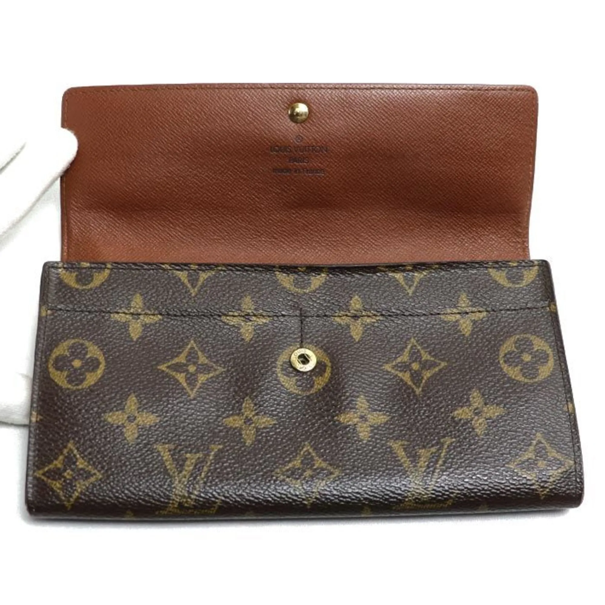 Louis Vuitton Monogram Monogram Monogram Long Wallet (Bi-Fold) (Pre-Owned)