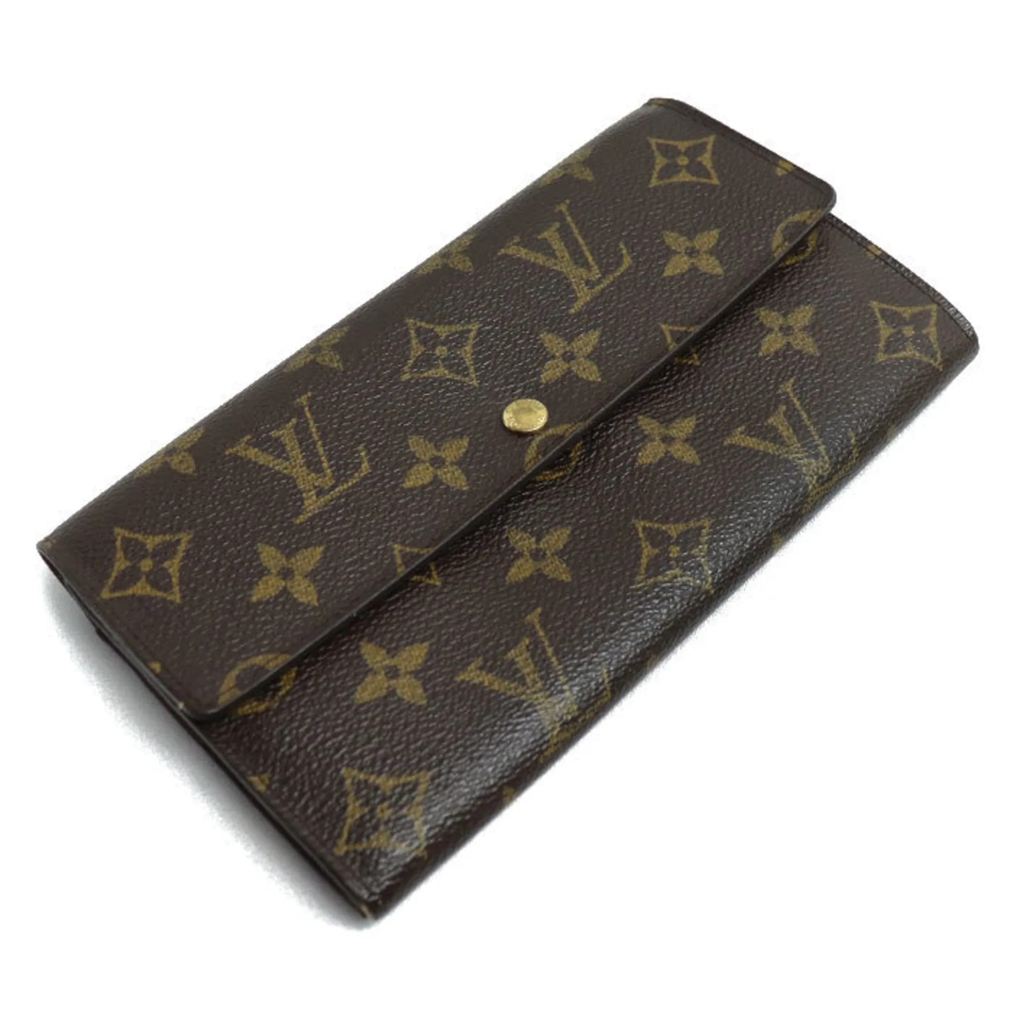 Louis Vuitton Monogram Monogram Monogram Long Wallet (Bi-Fold) (Pre-Owned)