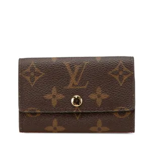 Louis Vuitton Monogram pink Pvc Leather Keycase (Pre-Owned)