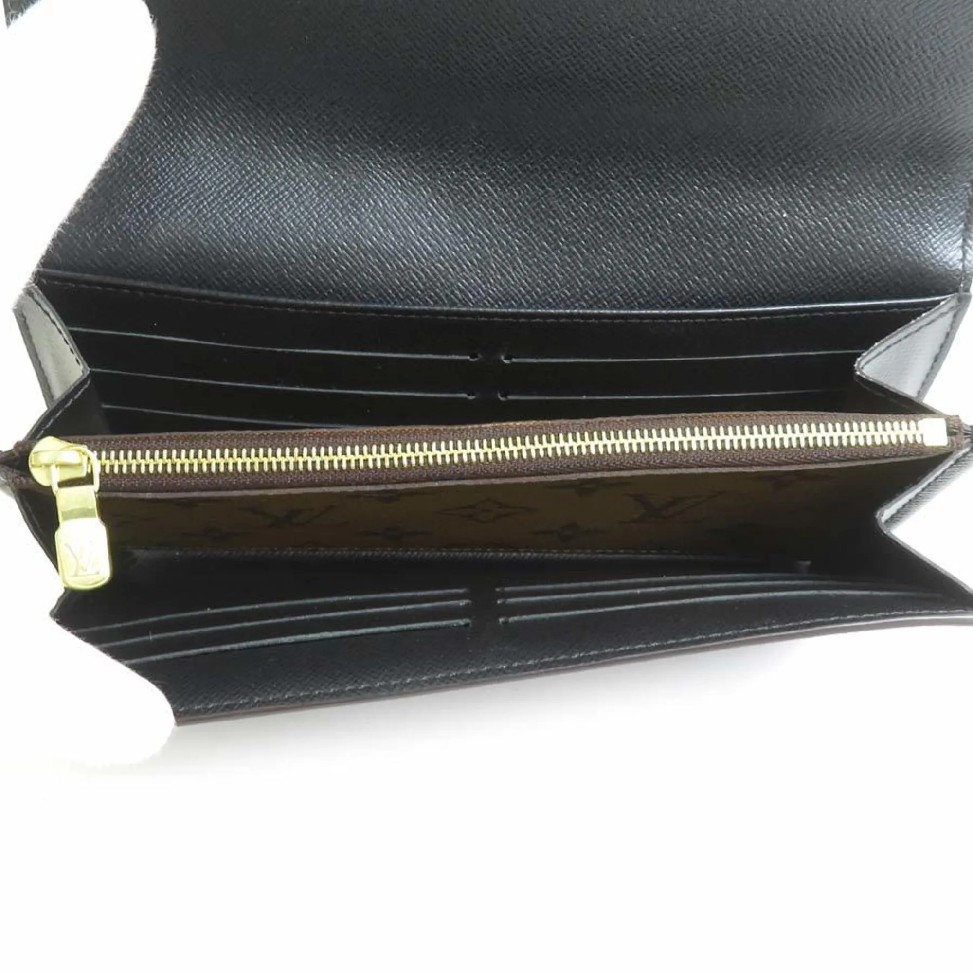 Louis Vuitton Monogram Reverse Monogram Reverse Long Wallet (Bi-Fold) (Pre-Owned)