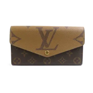 Louis Vuitton Monogram Reverse Monogram Reverse Long Wallet (Bi-Fold) (Pre-Owned)