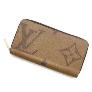 Louis Vuitton Monogram Reverse Noir Monogram Reverse Long Wallet (Bi-Fold) (Pre-Owned)