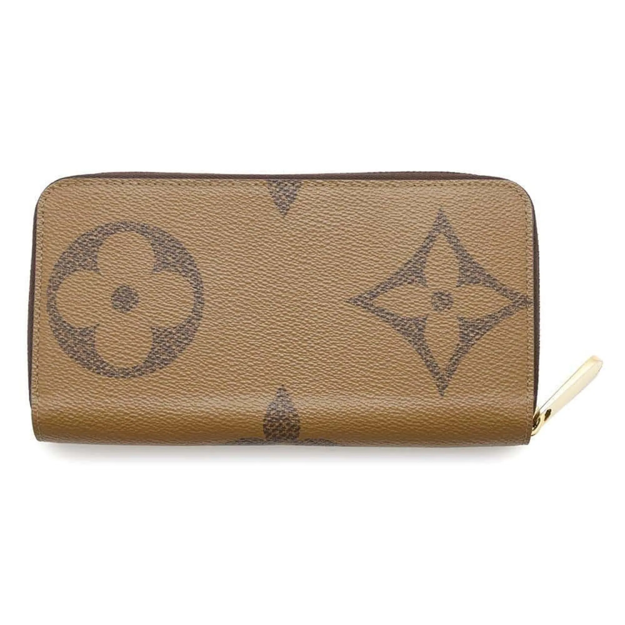 Louis Vuitton Monogram Reverse Noir Monogram Reverse Long Wallet (Bi-Fold) (Pre-Owned)