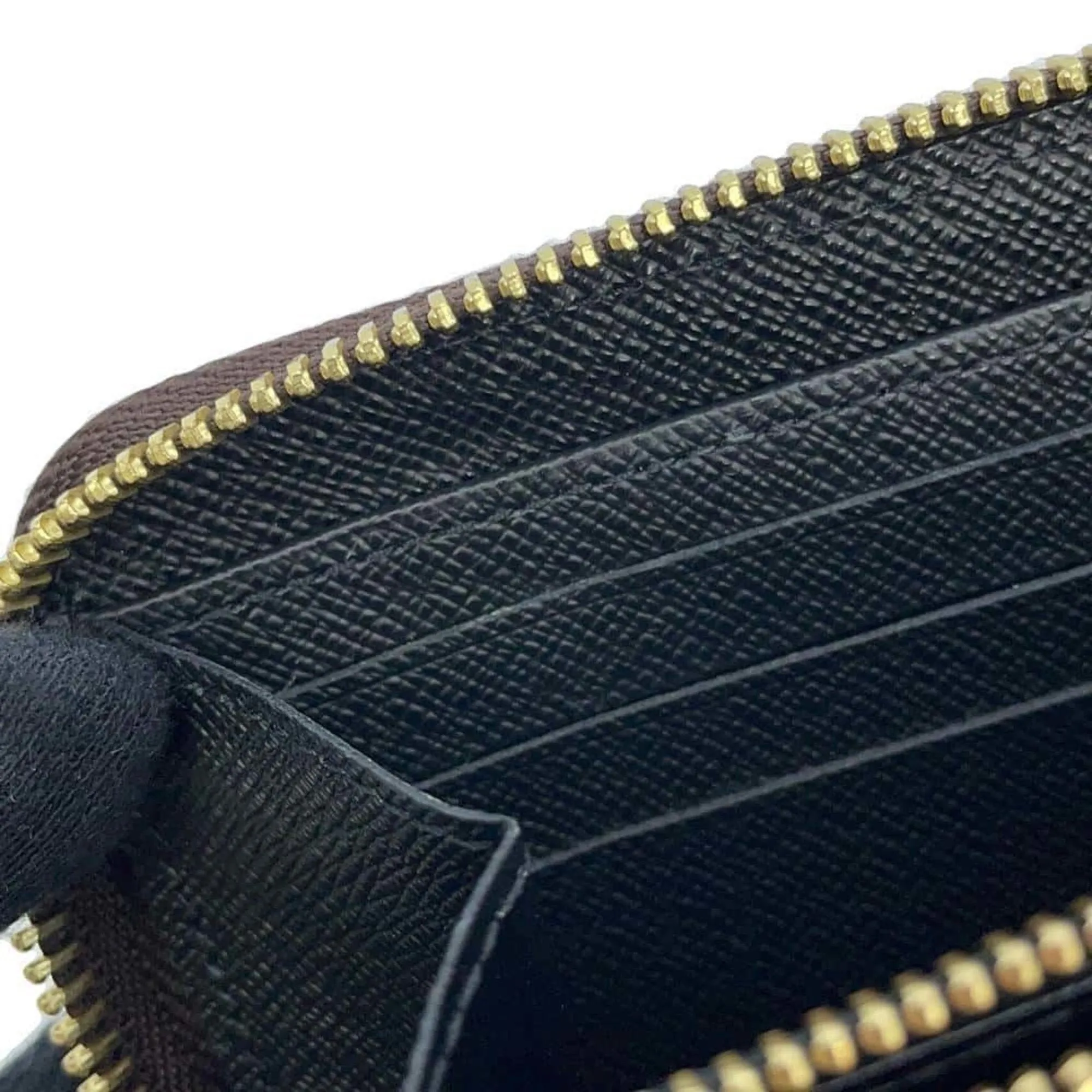 Louis Vuitton Monogram Reverse Noir Monogram Reverse Long Wallet (Bi-Fold) (Pre-Owned)