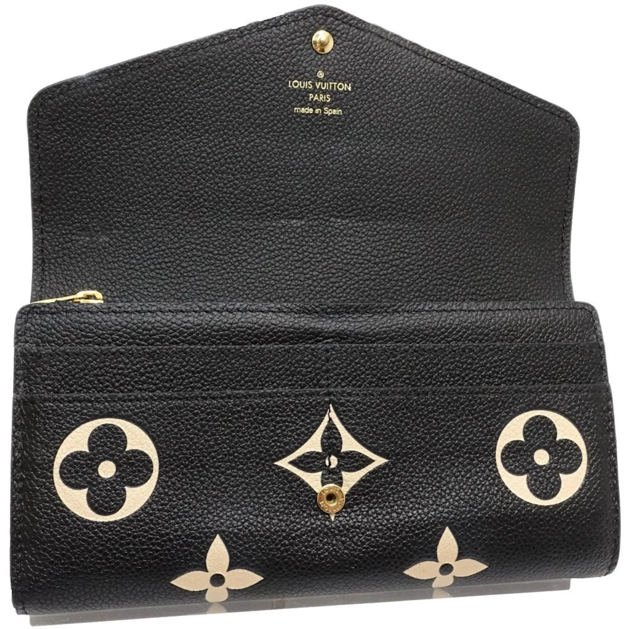 Louis Vuitton multi Noir Monogram Empreinte Long Wallet (Bi-Fold) (Pre-Owned)