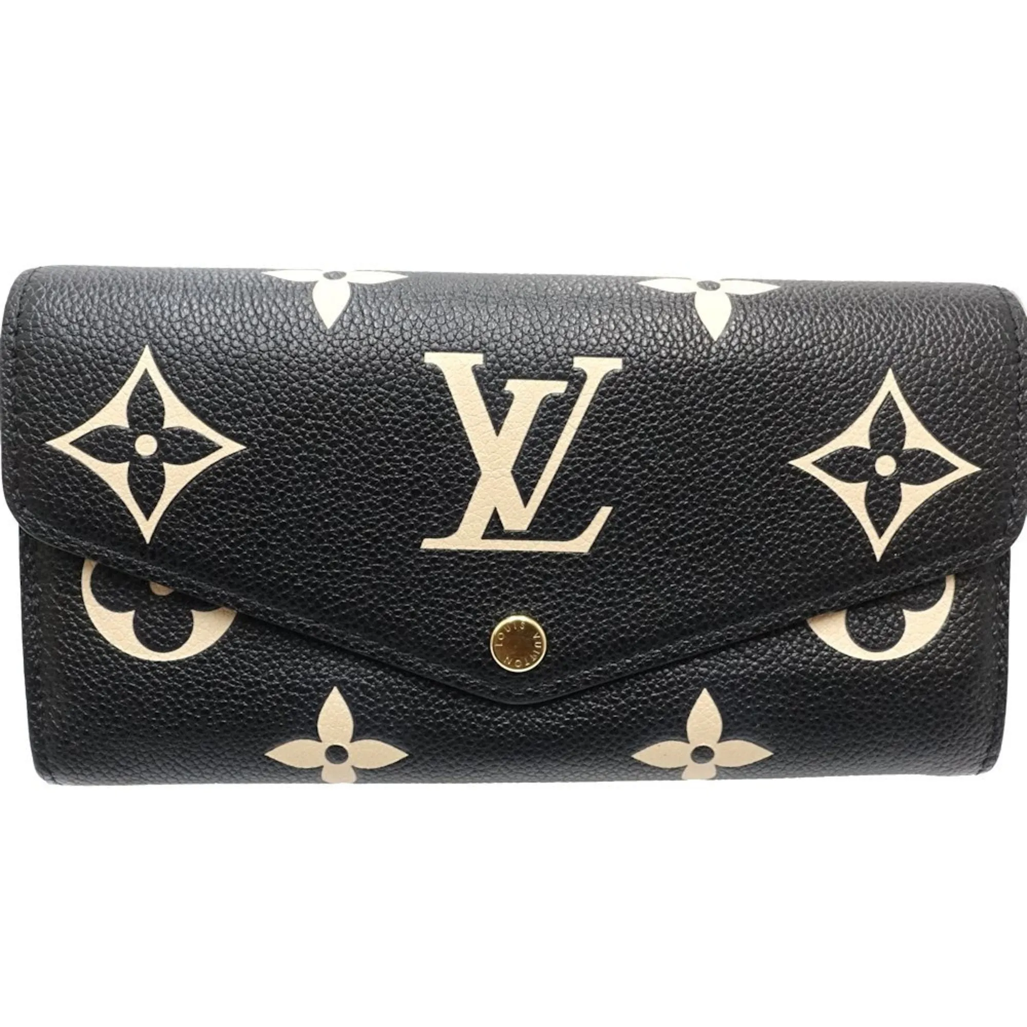 Louis Vuitton multi Noir Monogram Empreinte Long Wallet (Bi-Fold) (Pre-Owned)