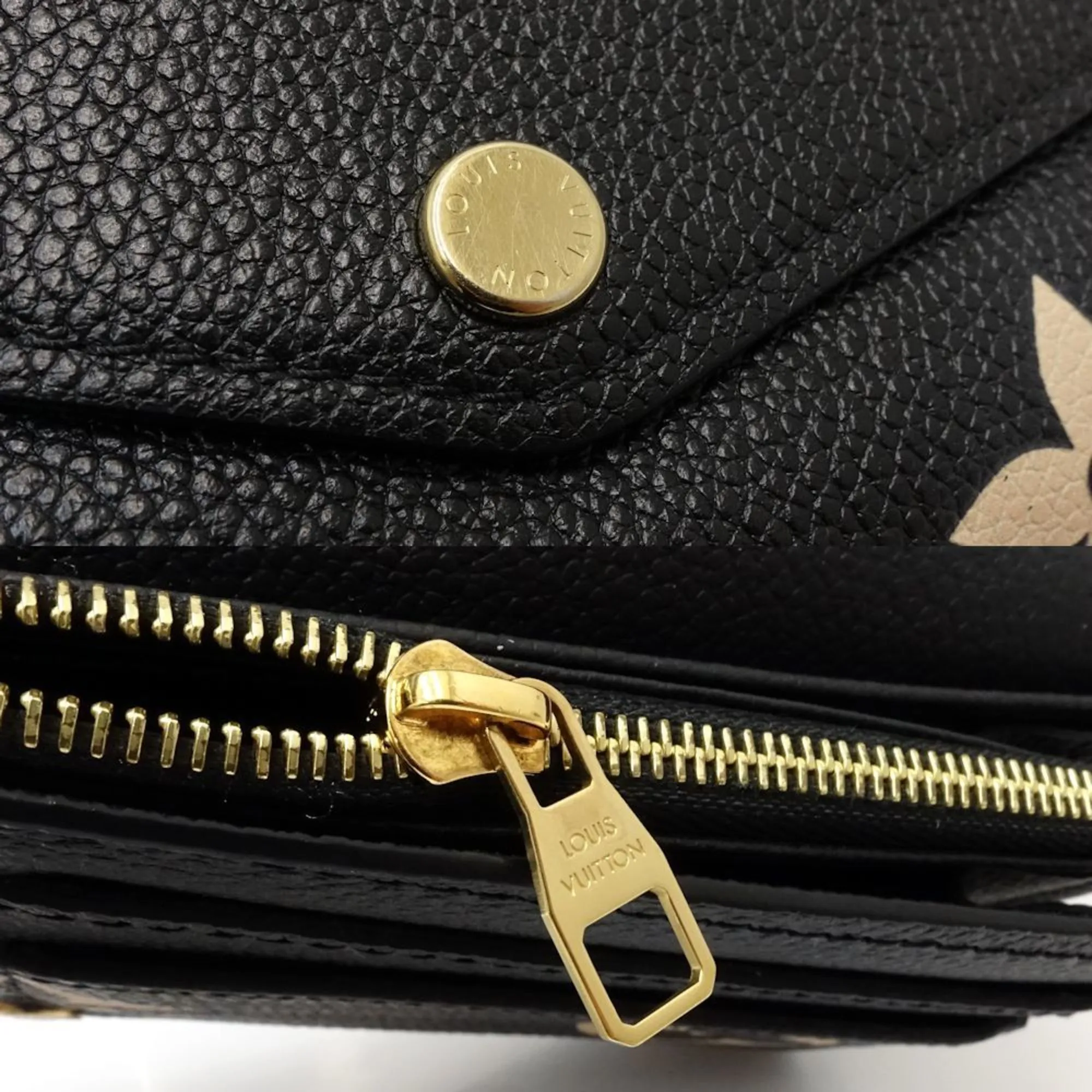 Louis Vuitton multi Noir Monogram Empreinte Long Wallet (Bi-Fold) (Pre-Owned)