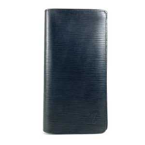 Louis Vuitton Noir Epi Leather Long Wallet (Bi-Fold) (Pre-Owned)