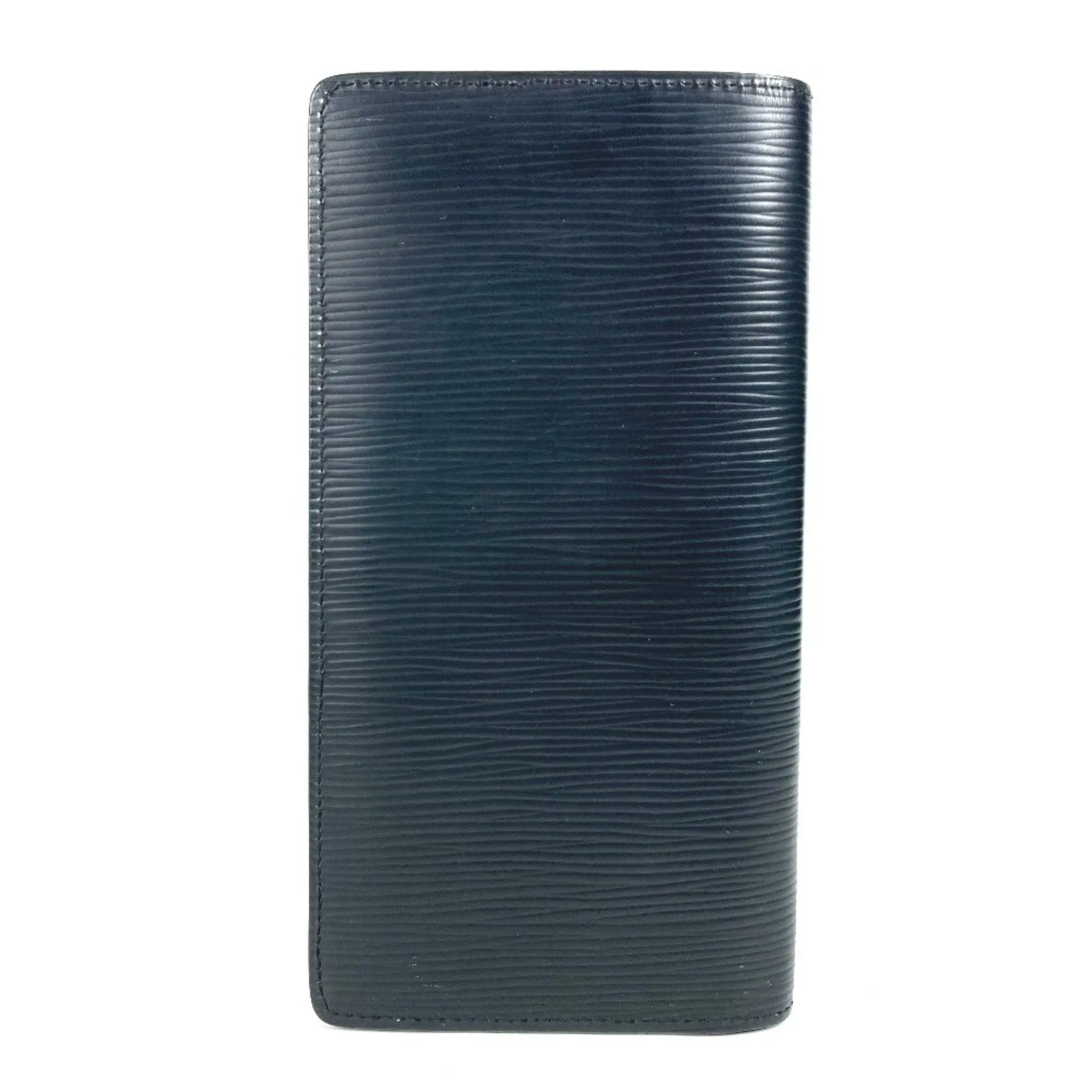 Louis Vuitton Noir Epi Leather Long Wallet (Bi-Fold) (Pre-Owned)