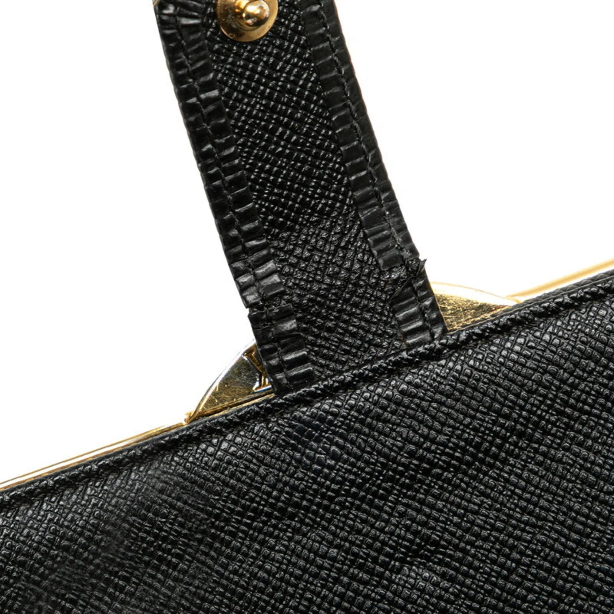 Louis Vuitton Noir Leather Wallet (Bi-Fold) (Pre-Owned)