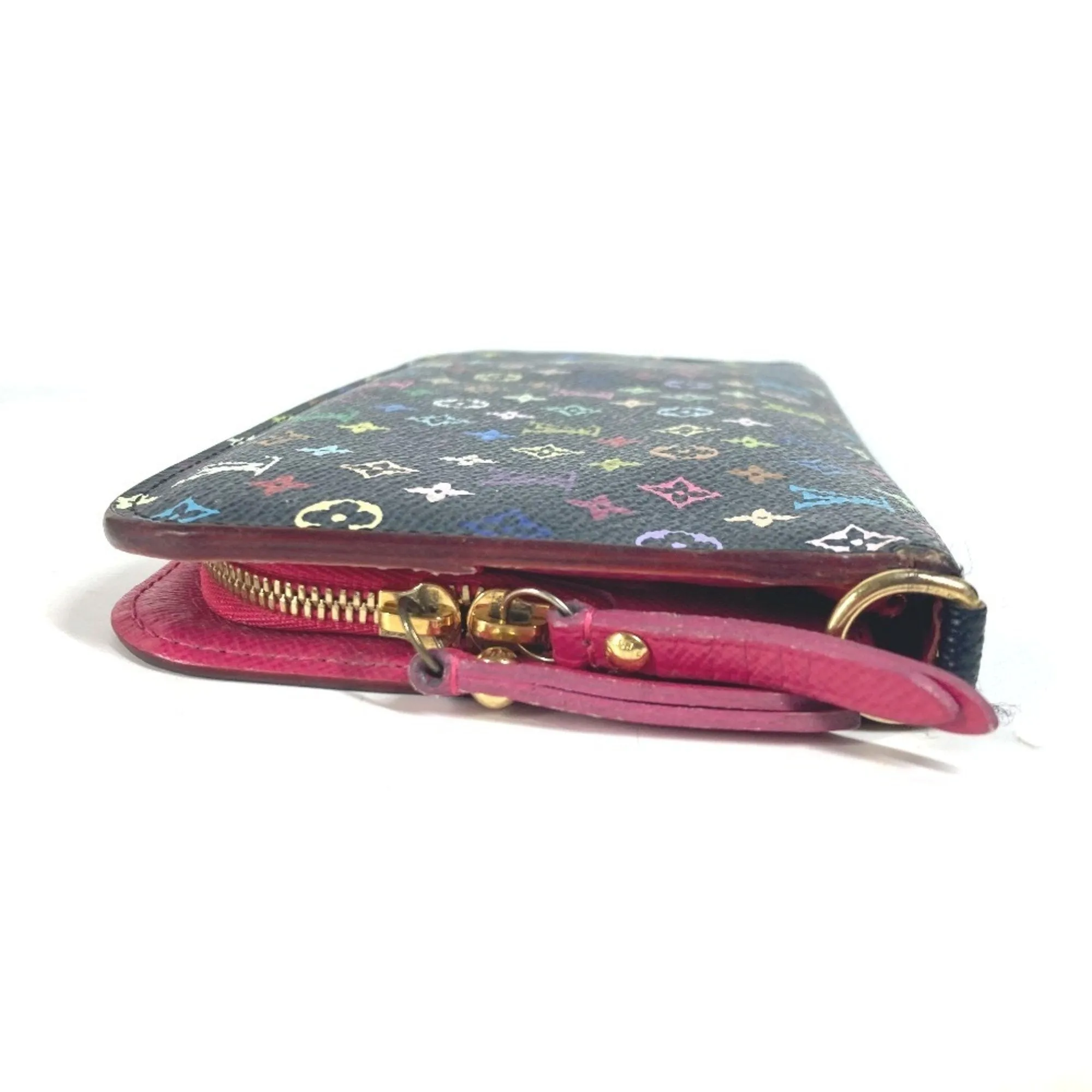 Louis Vuitton  Noir Monogram colore Long Wallet (Bi-Fold) (Pre-Owned)
