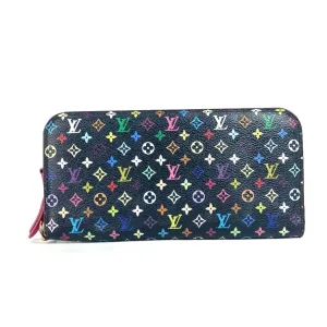 Louis Vuitton  Noir Monogram colore Long Wallet (Bi-Fold) (Pre-Owned)