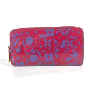 Louis Vuitton pink Patent Leather Long Wallet (Bi-Fold) (Pre-Owned)