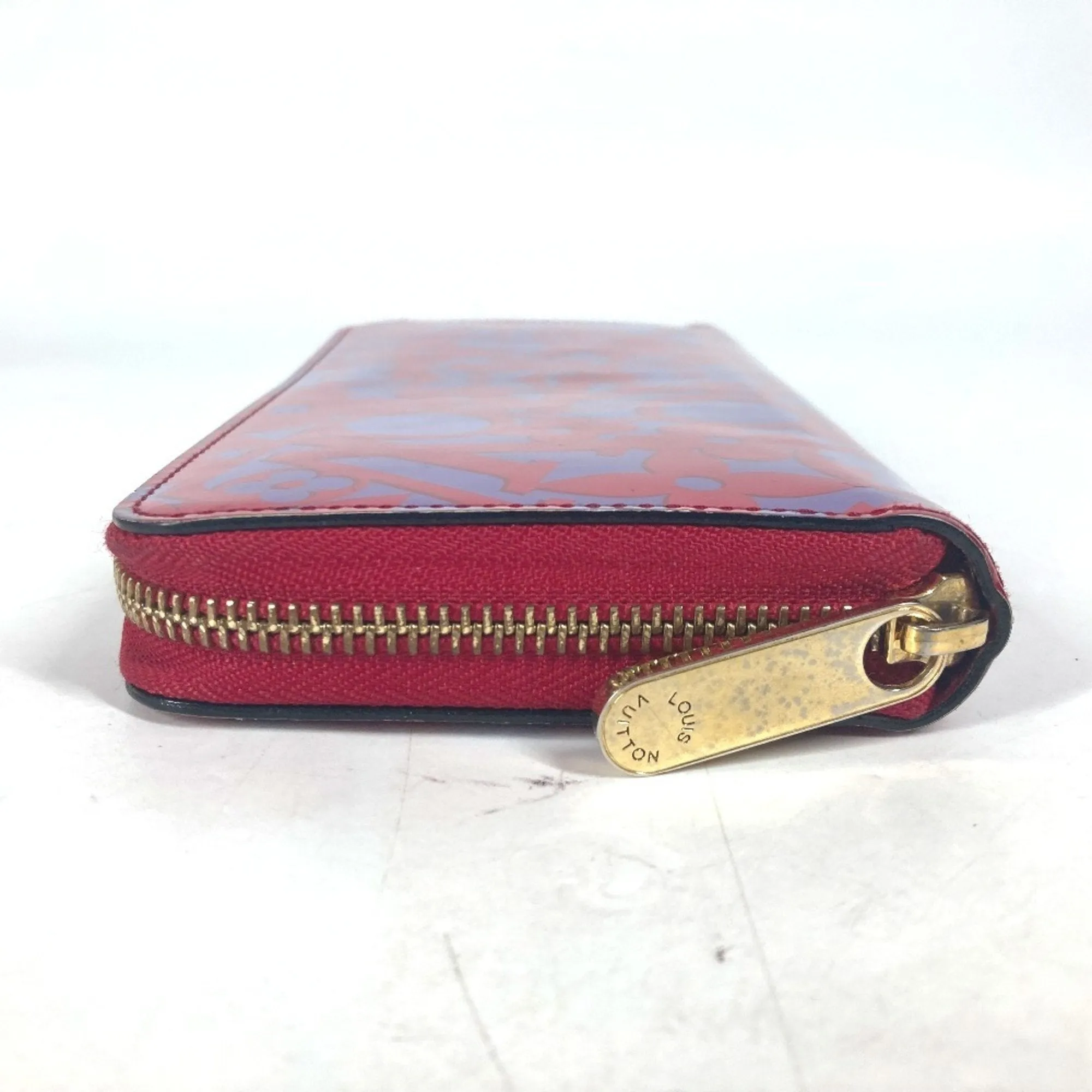 Louis Vuitton pink Patent Leather Long Wallet (Bi-Fold) (Pre-Owned)