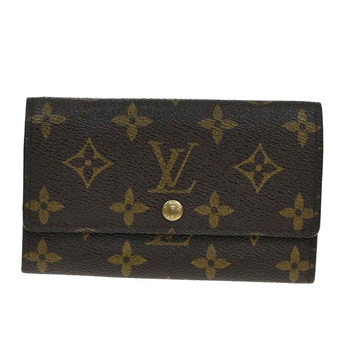 Louis Vuitton Porte Monnaie Zippy Canvas Wallet (Pre-Owned)
