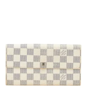 Louis Vuitton Pvc Leather Long Wallet (Bi-Fold) (Pre-Owned)